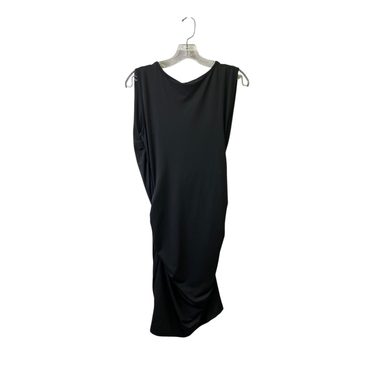 Dress Party Midi By Angvns In Black, Size:L