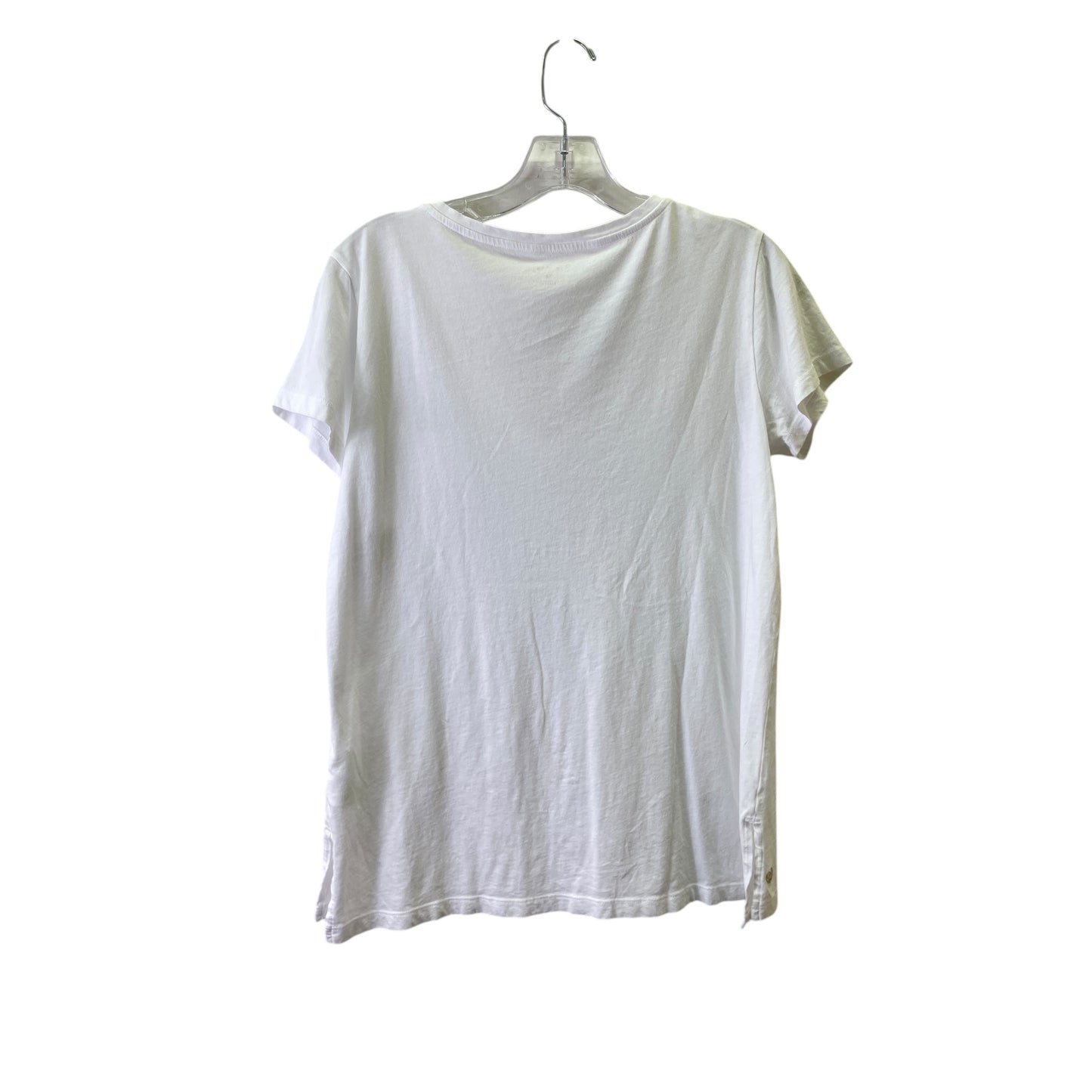 Top Ss Designer By Lilly Pulitzer In White, Size:M