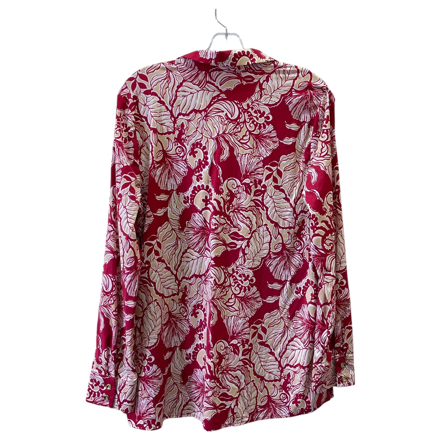 Top Ls Designer By Lilly Pulitzer In Red, Size:M