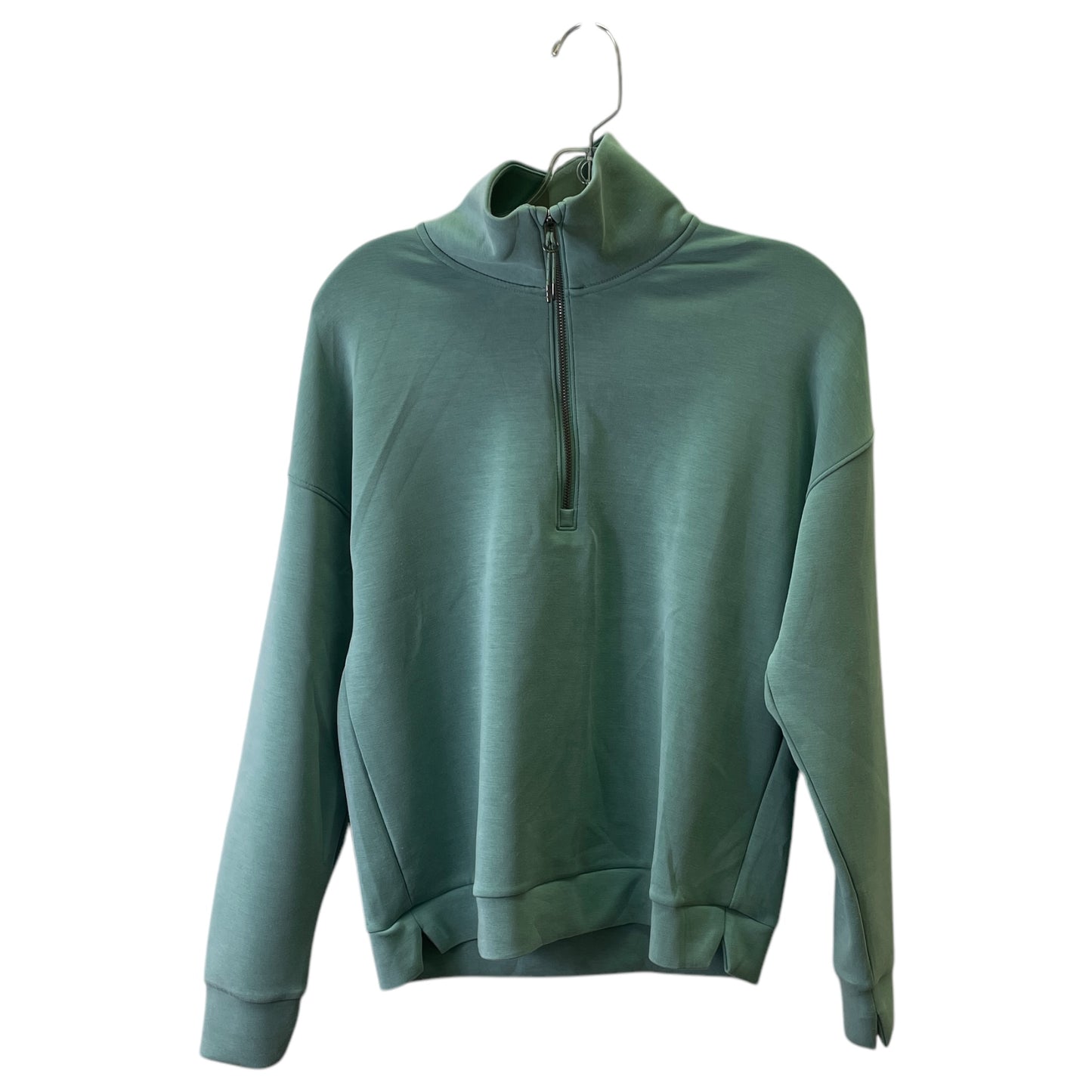 Athletic Sweatshirt Collar By Members Mark In Green, Size:S
