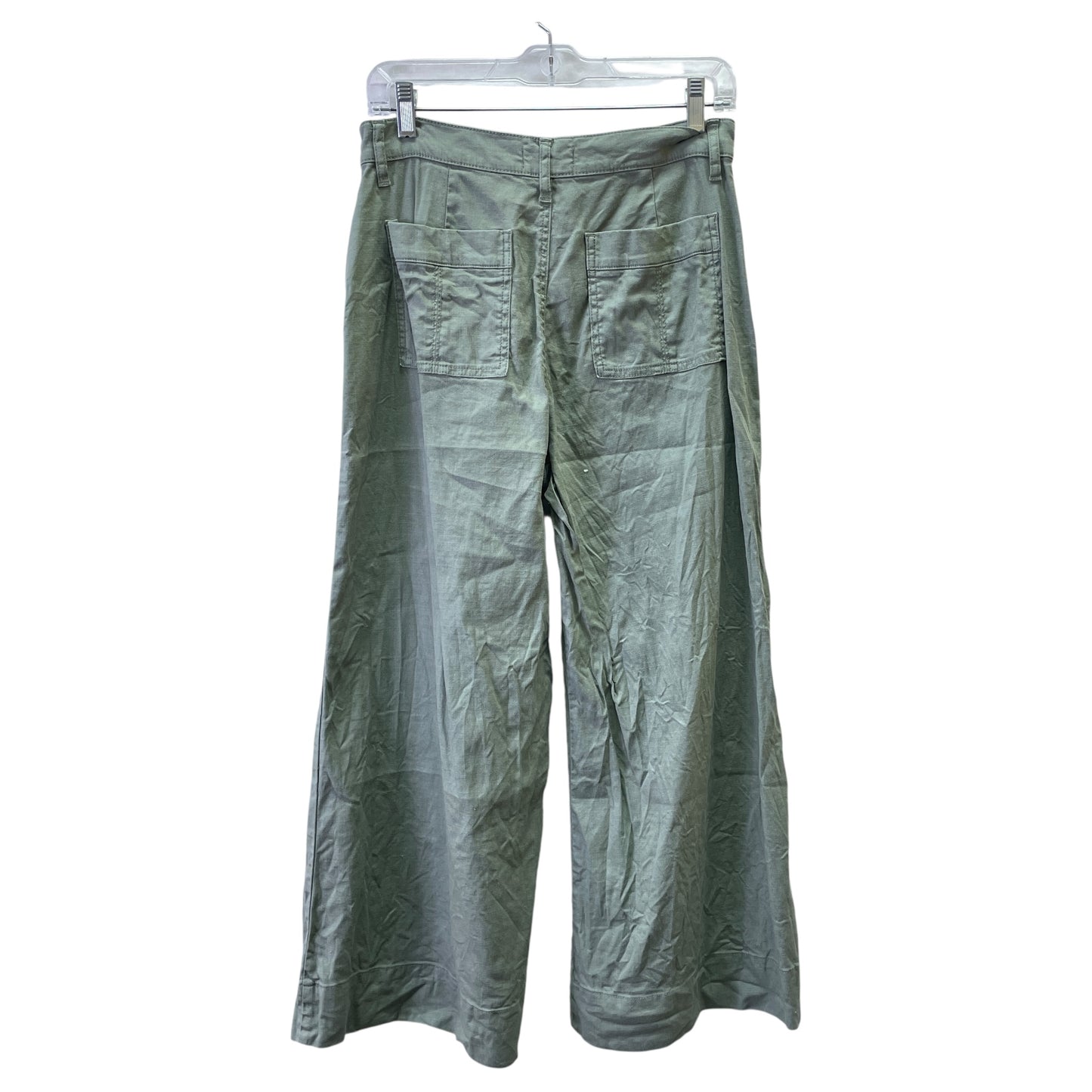 Pants Wide Leg By Evereve In Green, Size:8