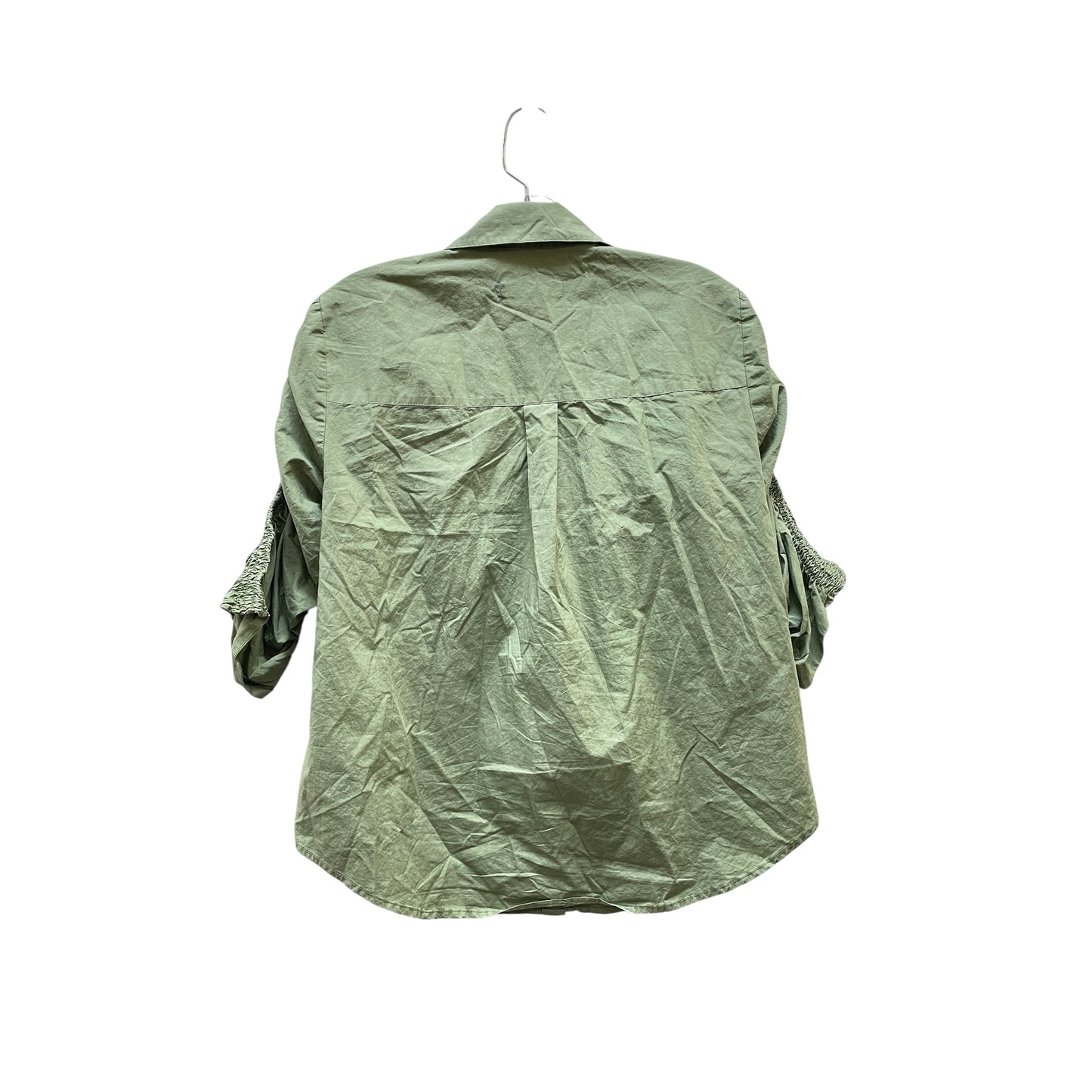 Top 3/4 Sleeve By Veronica Beard In Green, Size:M
