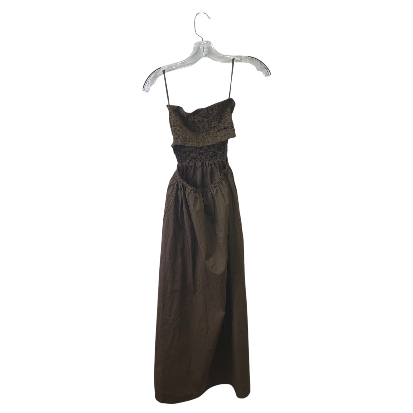 DRESS CASUAL MIDI by FAITHFULL THE BRAND In BROWN, Size: S