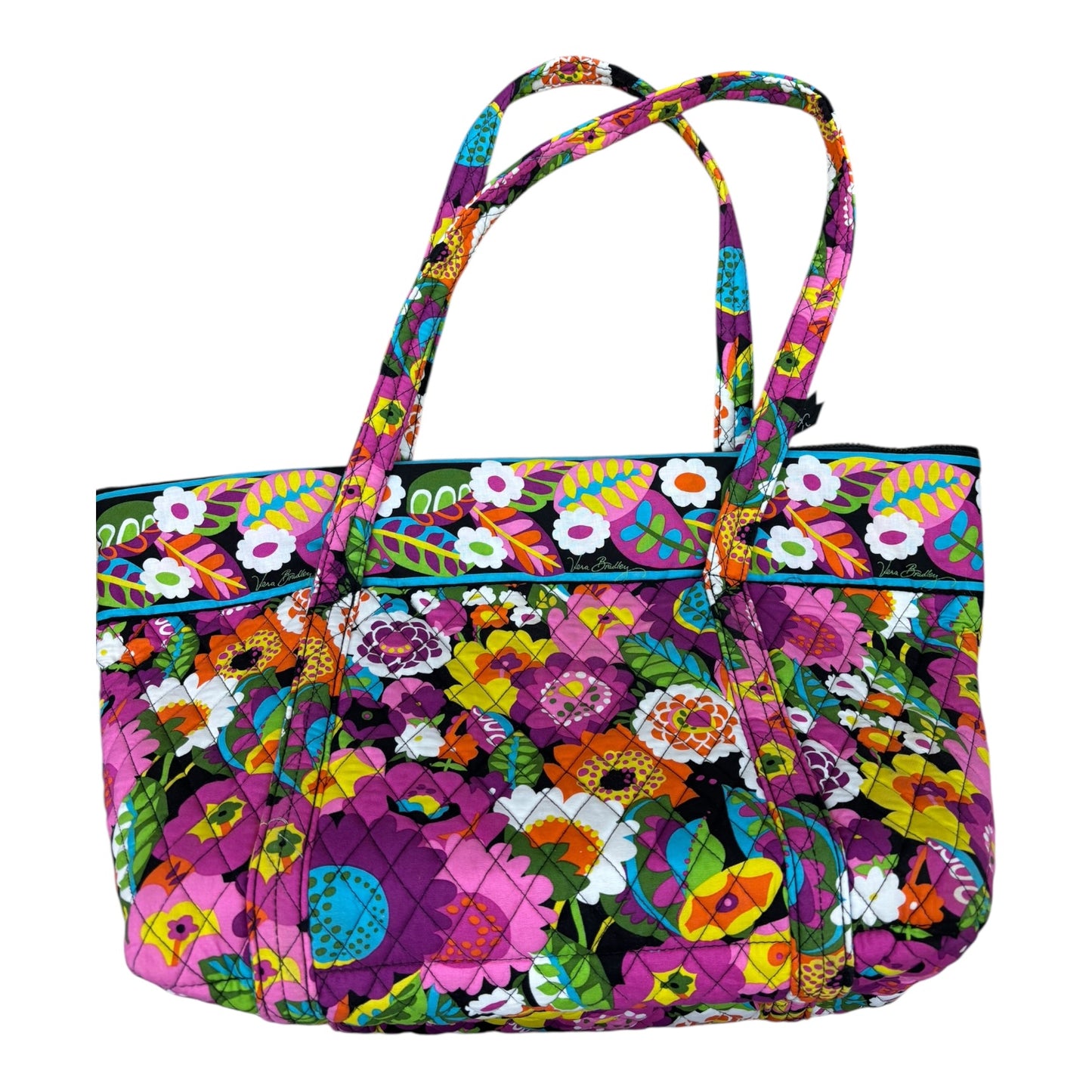 Tote By Vera Bradley In Floral Print, Size:Large