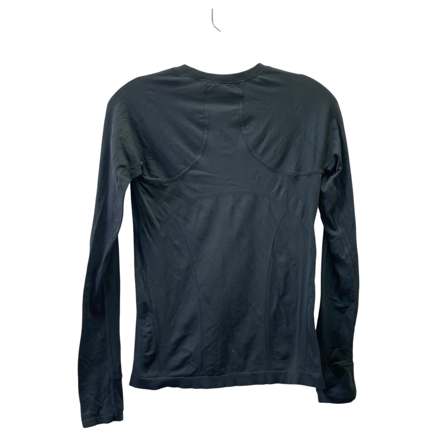 Athletic Top Ls Crewneck By Lululemon In Black, Size:S
