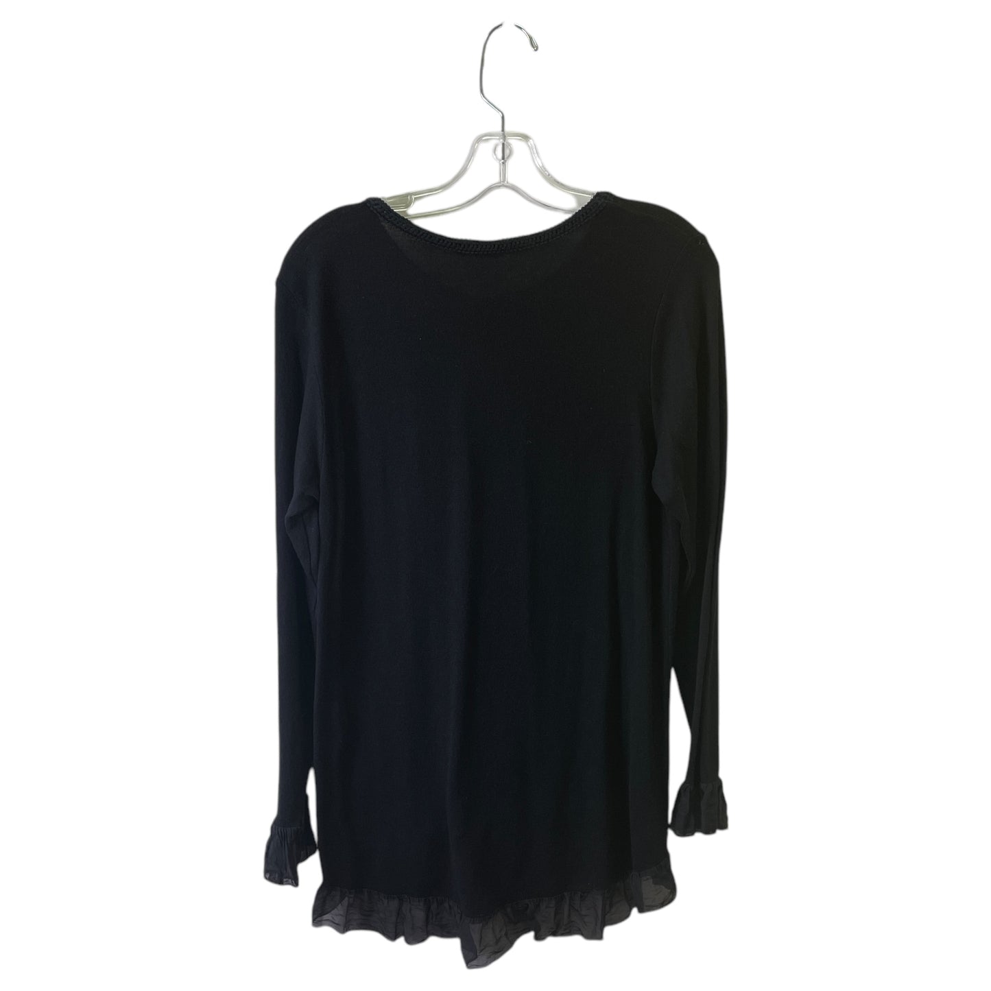 Top Ls Basic By tempo Paris In Black, Size:M