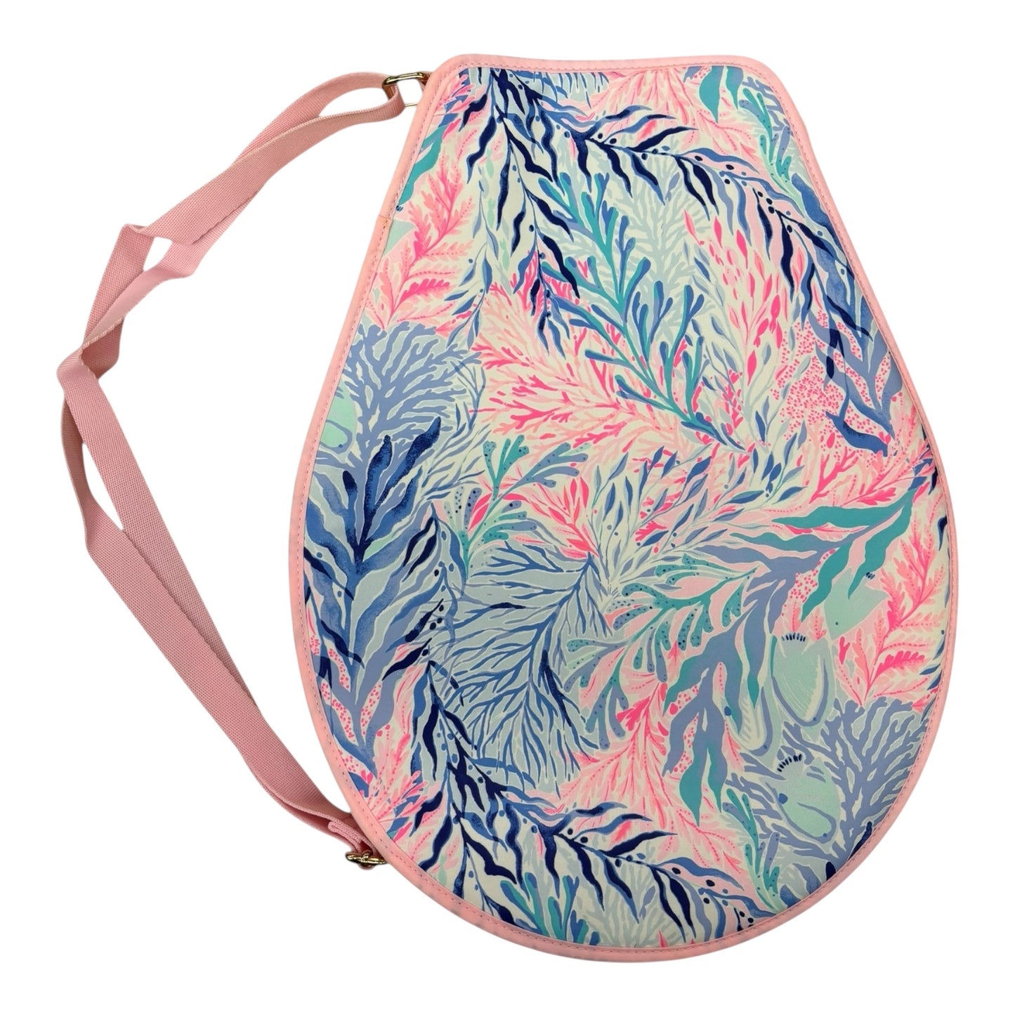 Accessory Designer Tag By Lilly Pulitzer In Blue & Pink