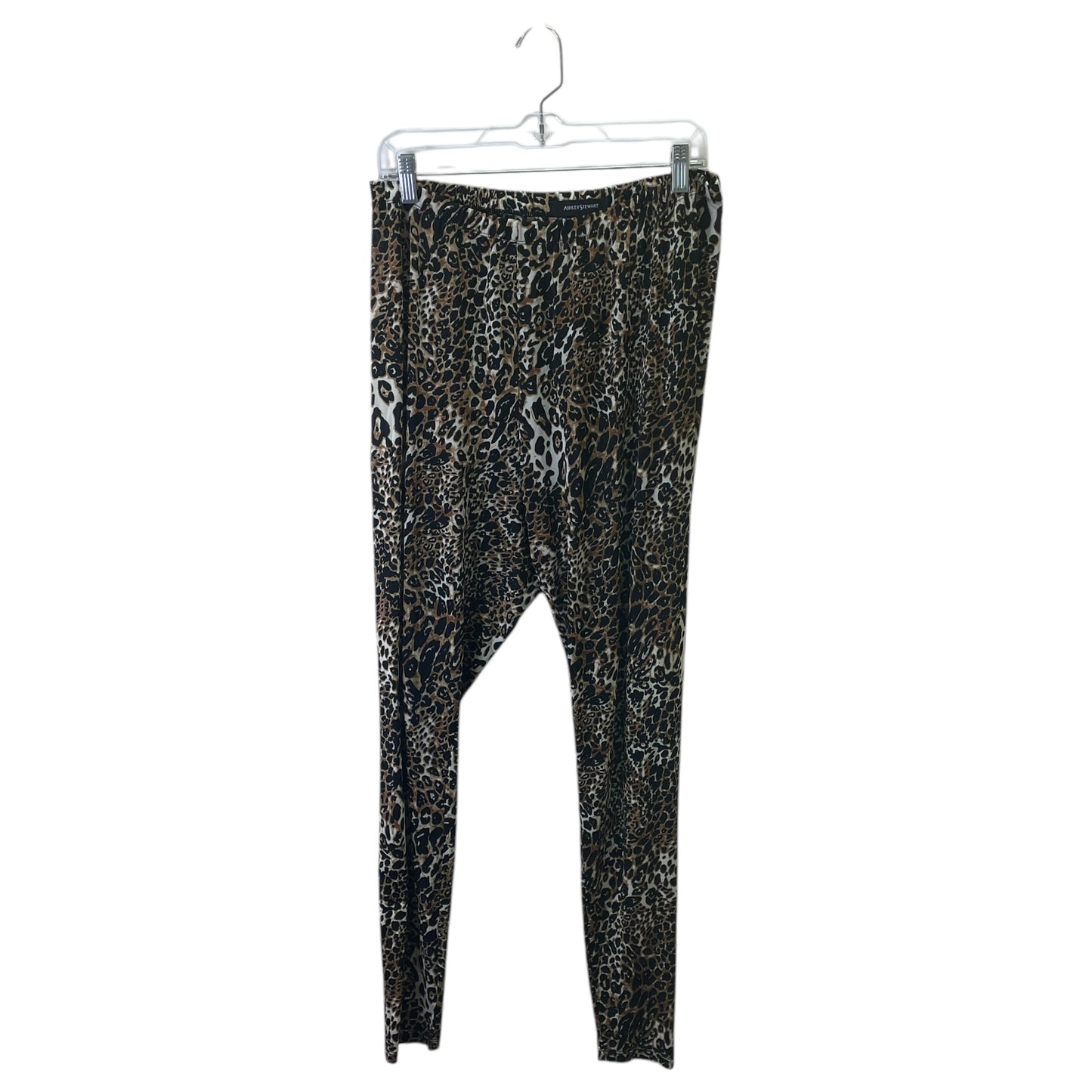 Pants Lounge By Ashley Stewart In Animal Print, Size:1X