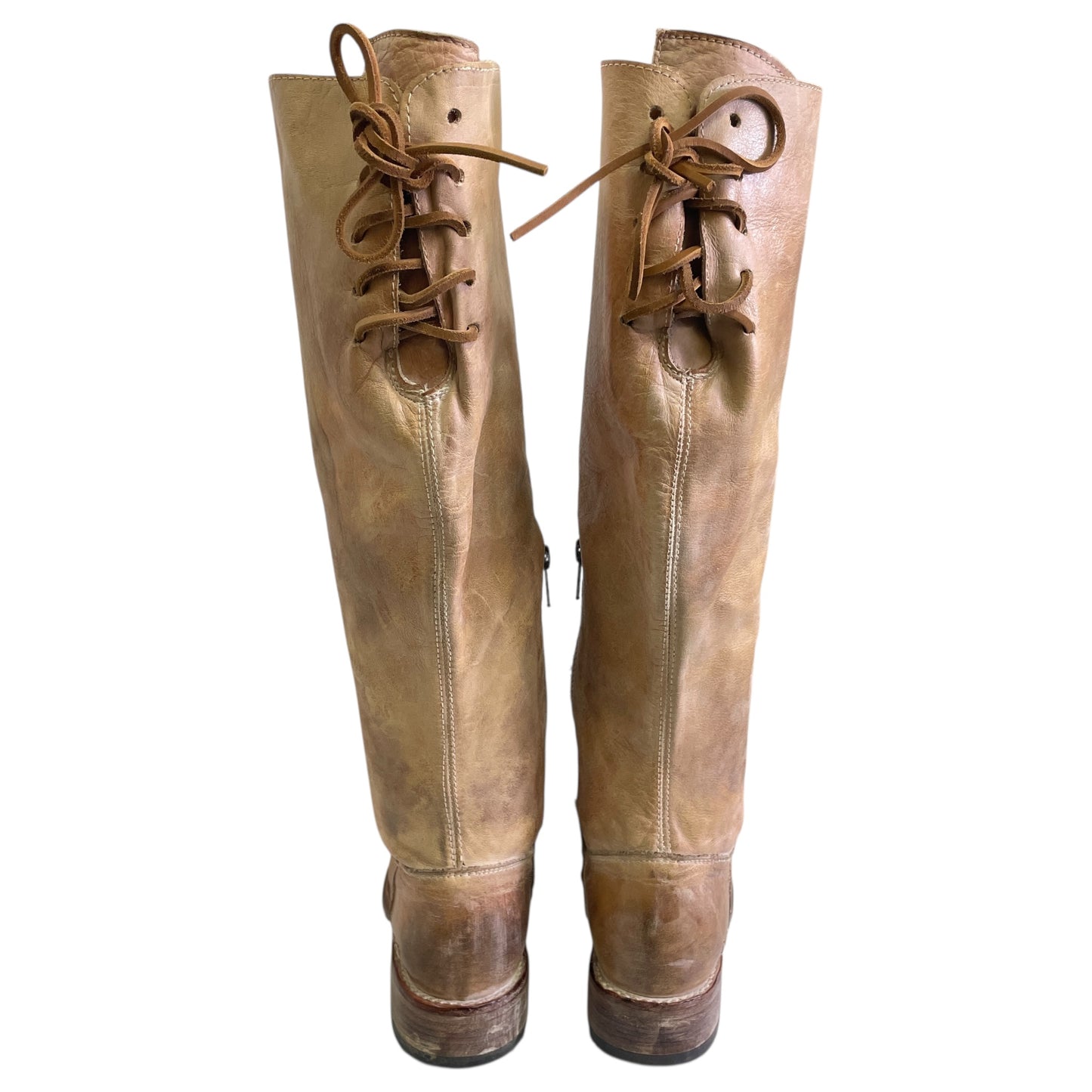 BOOTS KNEE FLATS by BED STU In BROWN, Size: 6.5