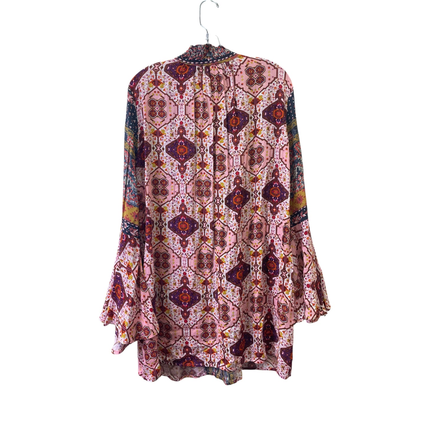 Top Ls By Umgee In Blue & Pink, Size:S