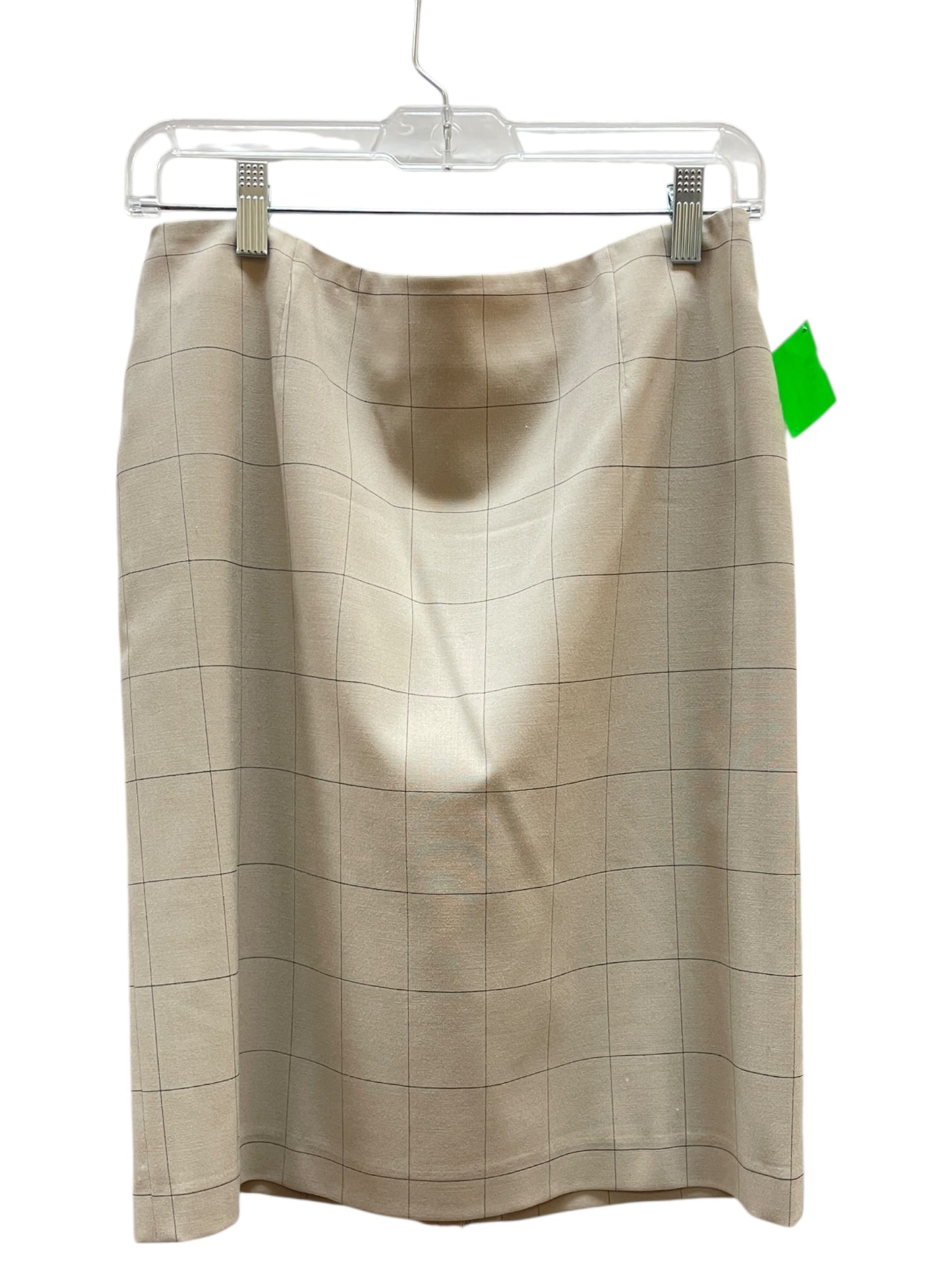 Skirt Midi By Ann Taylor In Taupe, Size:8