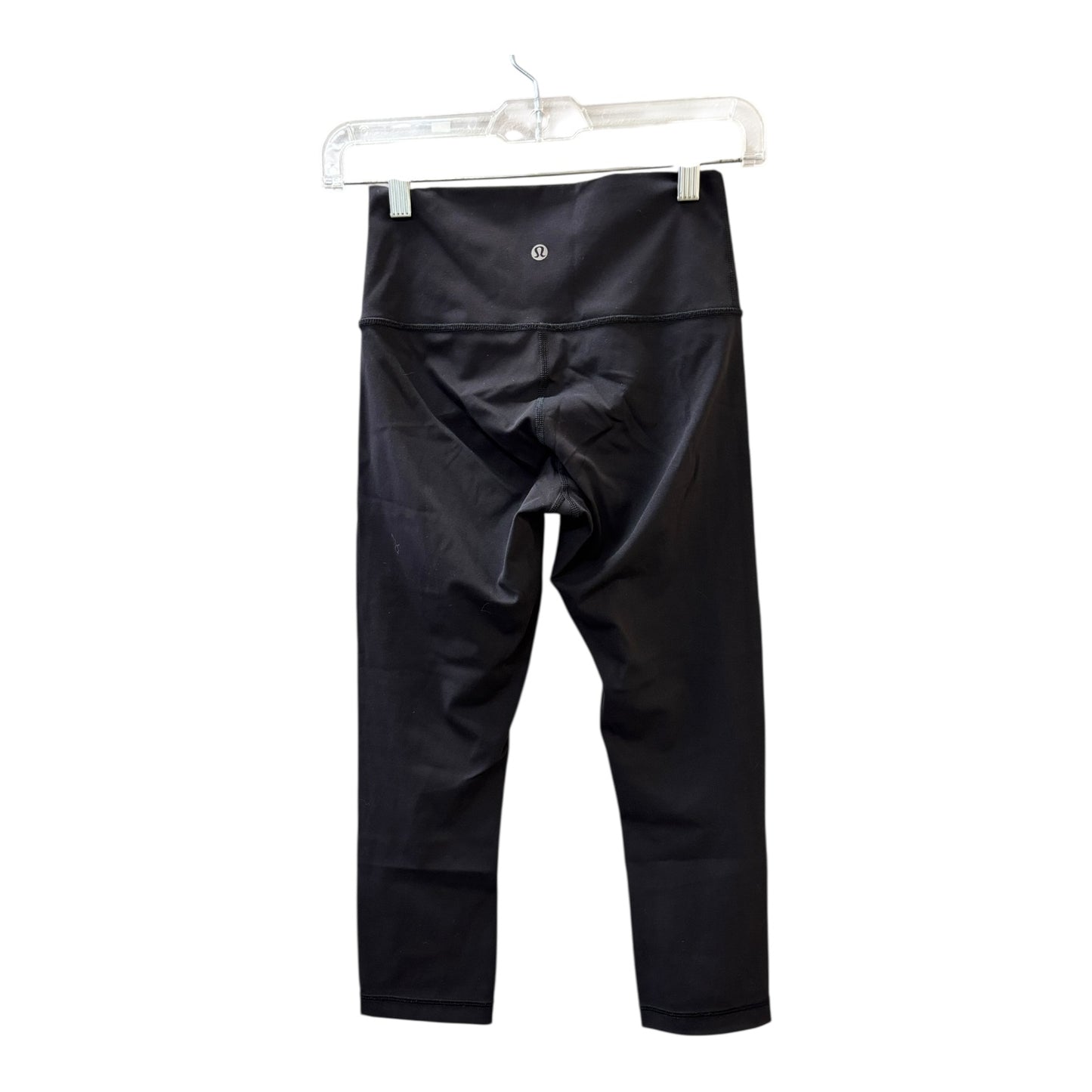 Athletic Leggings Capris By Lululemon In Black, Size:S