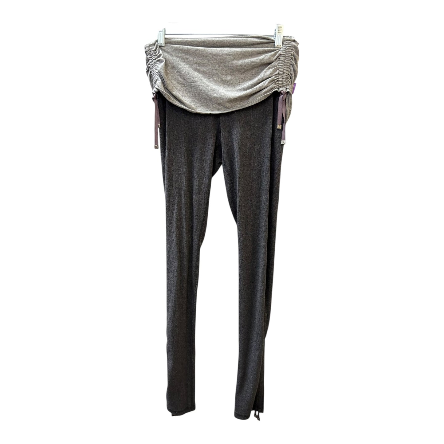 Athletic Leggings By Lululemon In Grey, Size:M