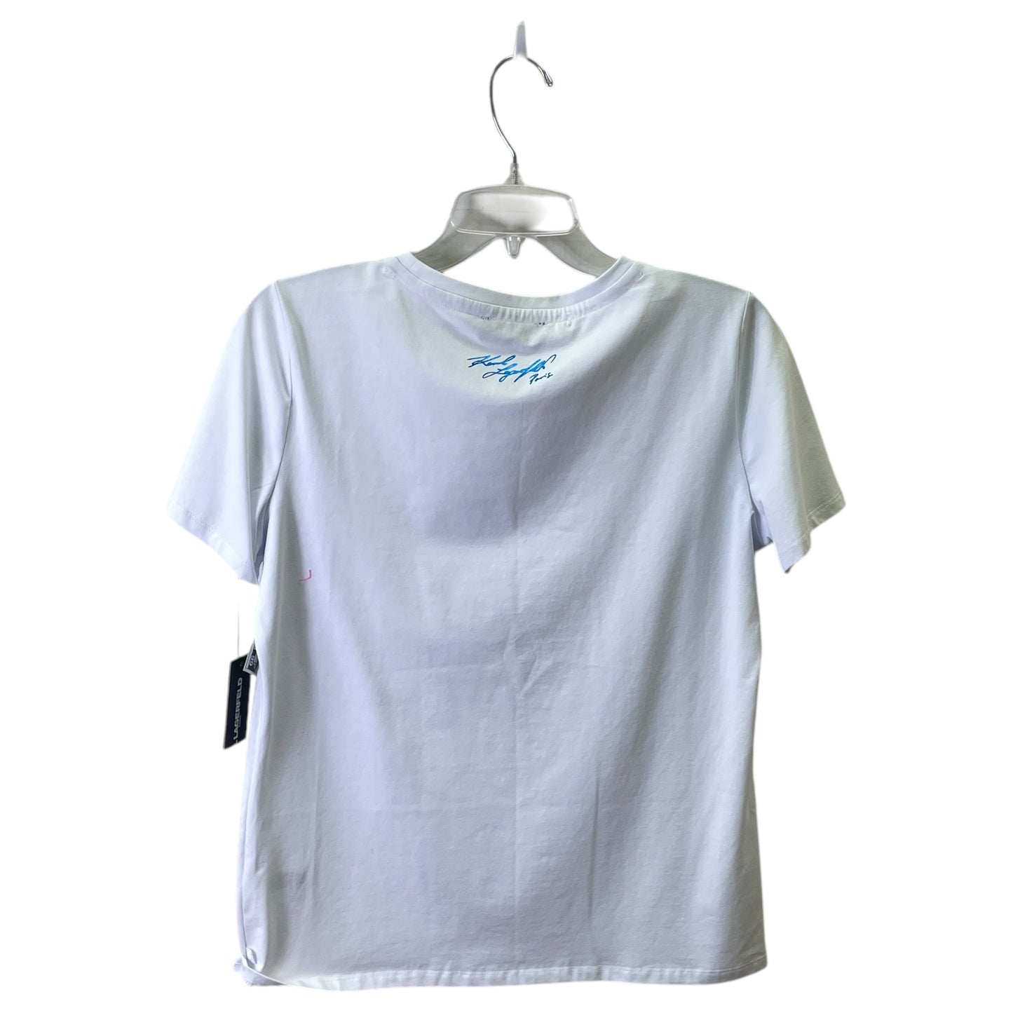 Top Ss Designer By Karl Lagerfeld In White, Size:S