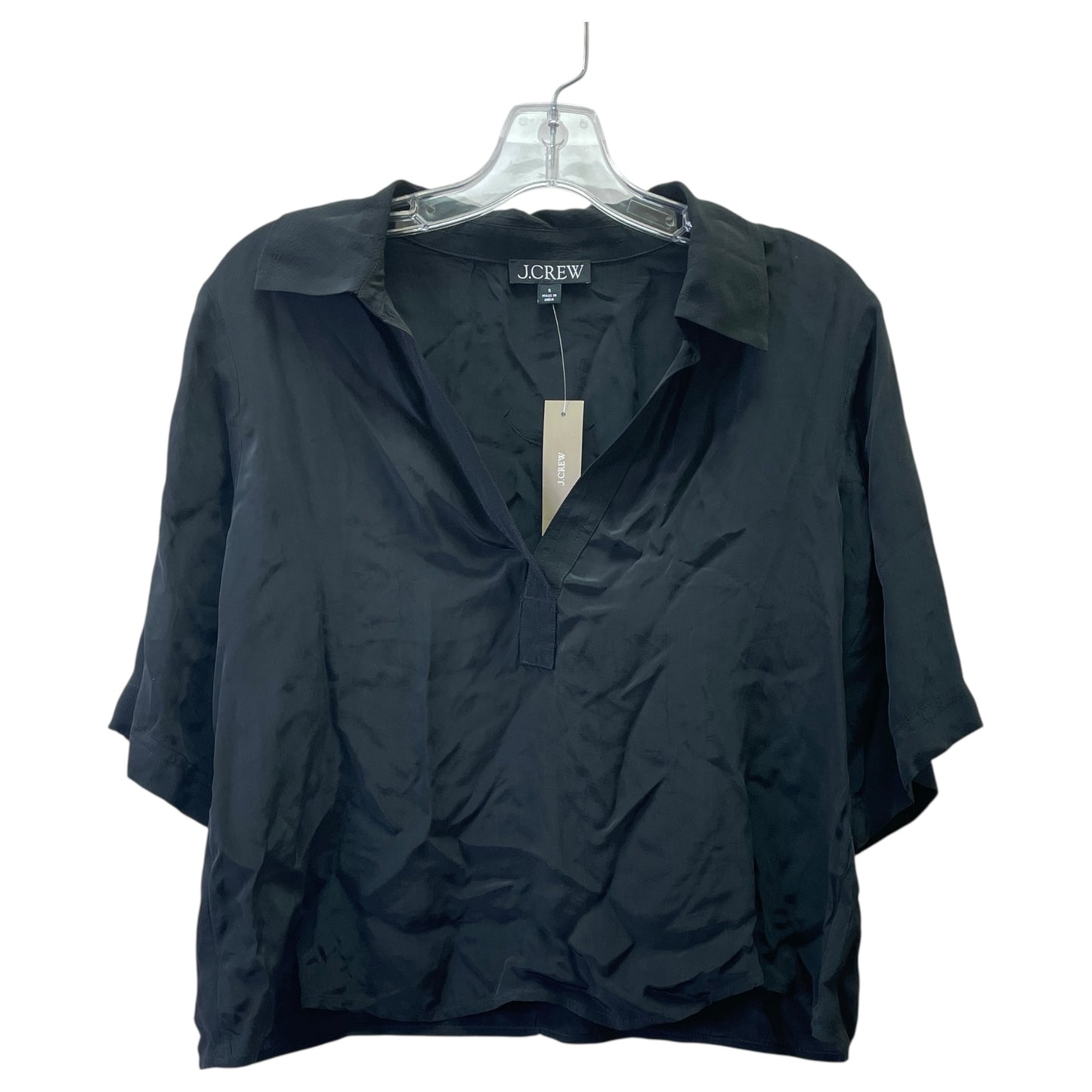 Top Ss By J. Crew In Black, Size:S
