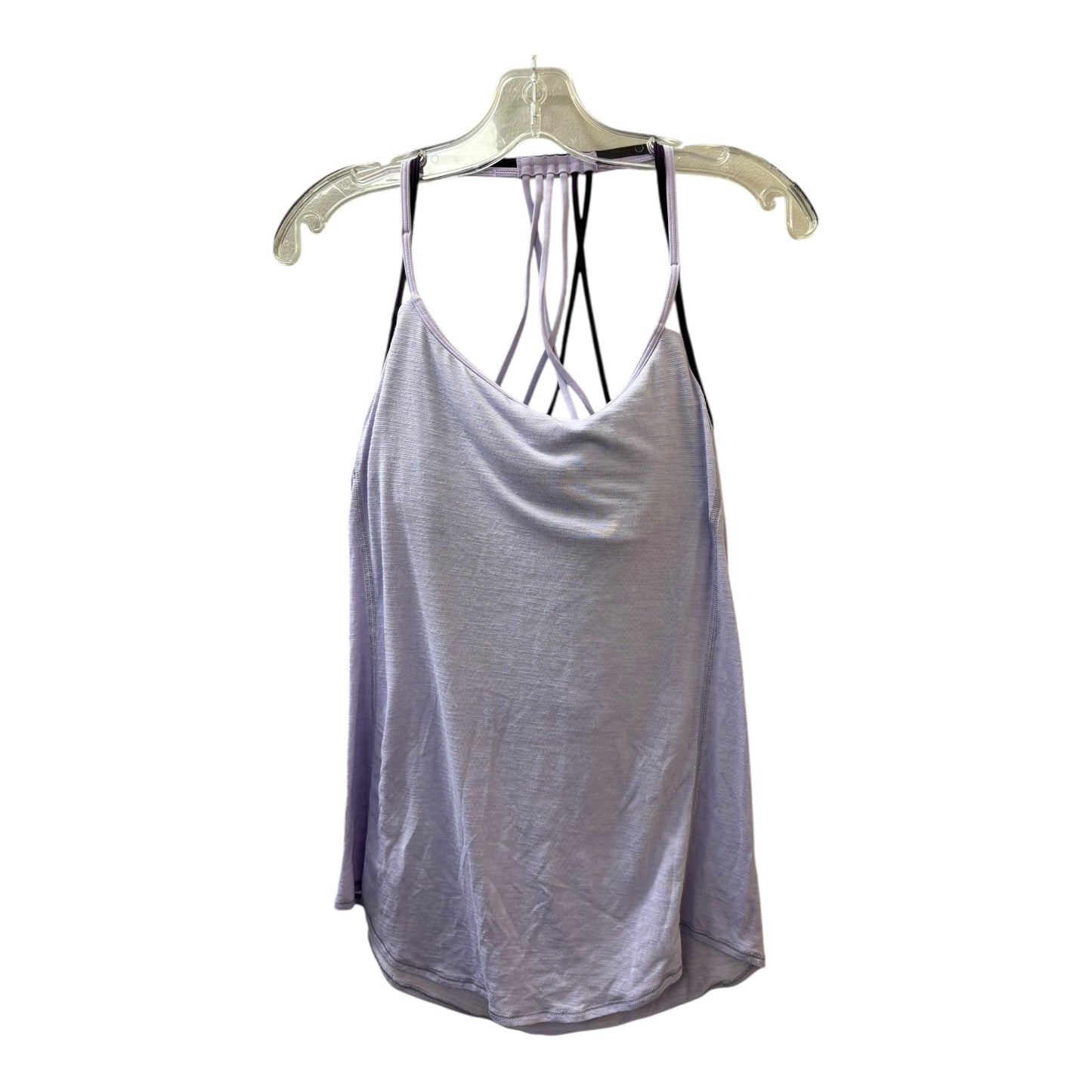 Athletic Tank Top By Lululemon In Purple, Size:M