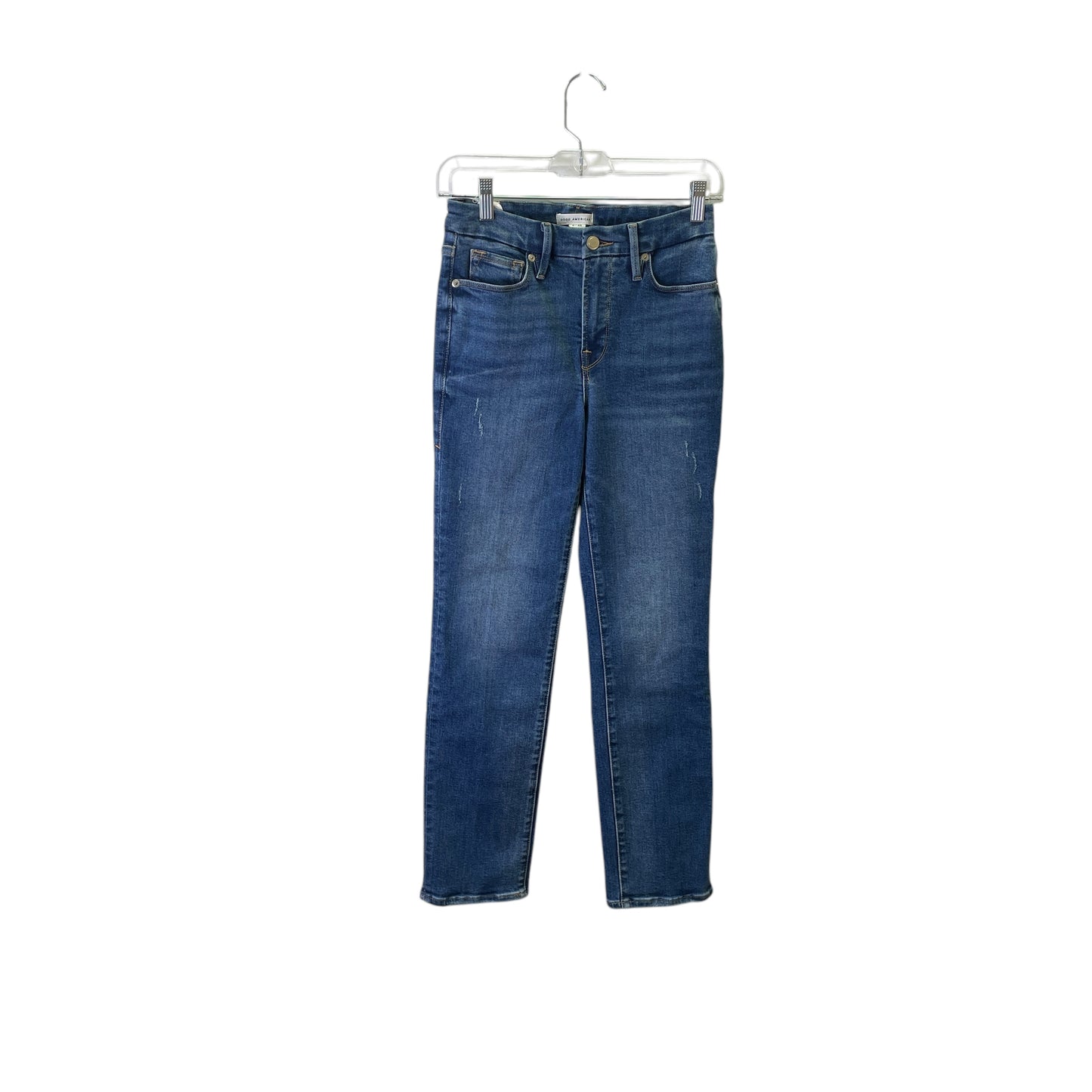 Jeans Straight By Good American In Blue, Size:0