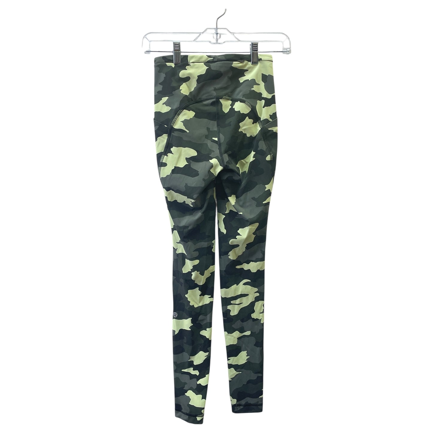 Athletic Leggings By Lululemon In Camouflage Print, Size:Xs