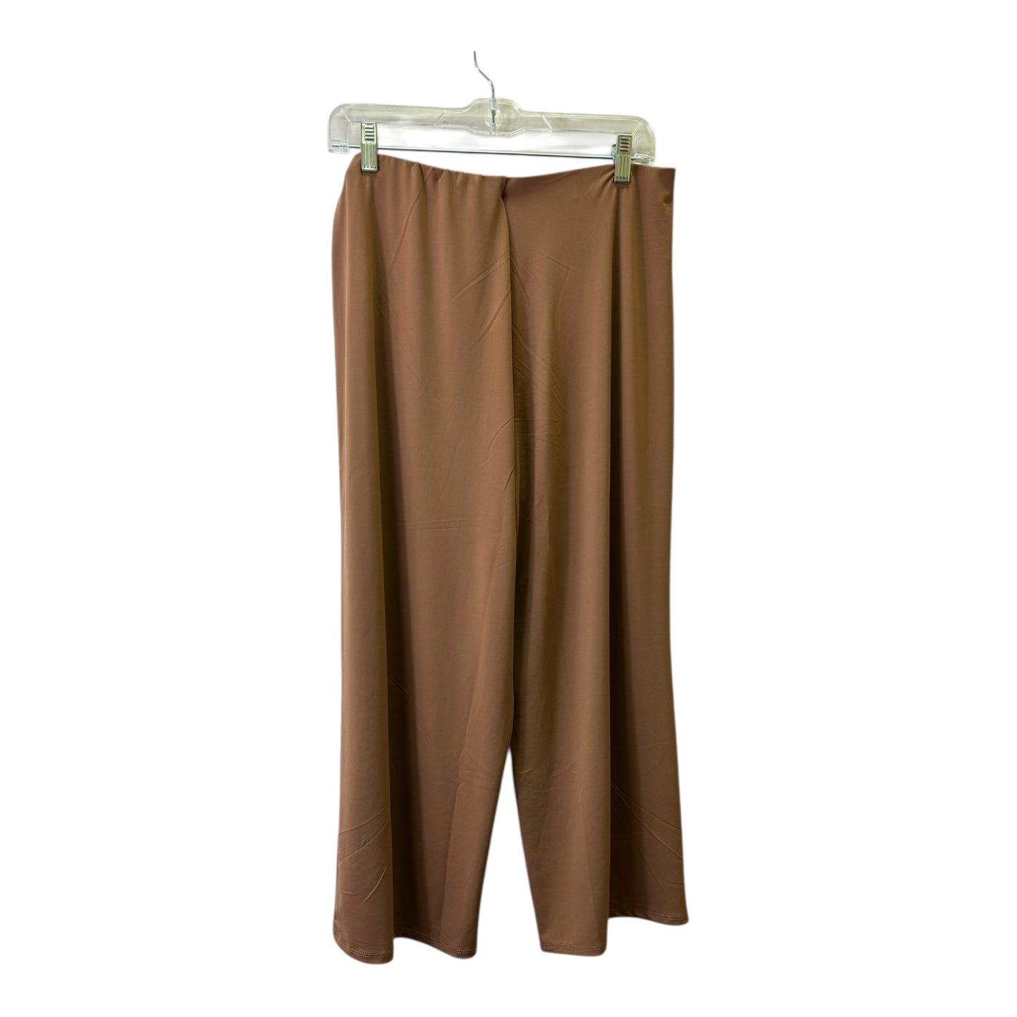 Pants Lounge By Joan Vass In Tan, Size:12