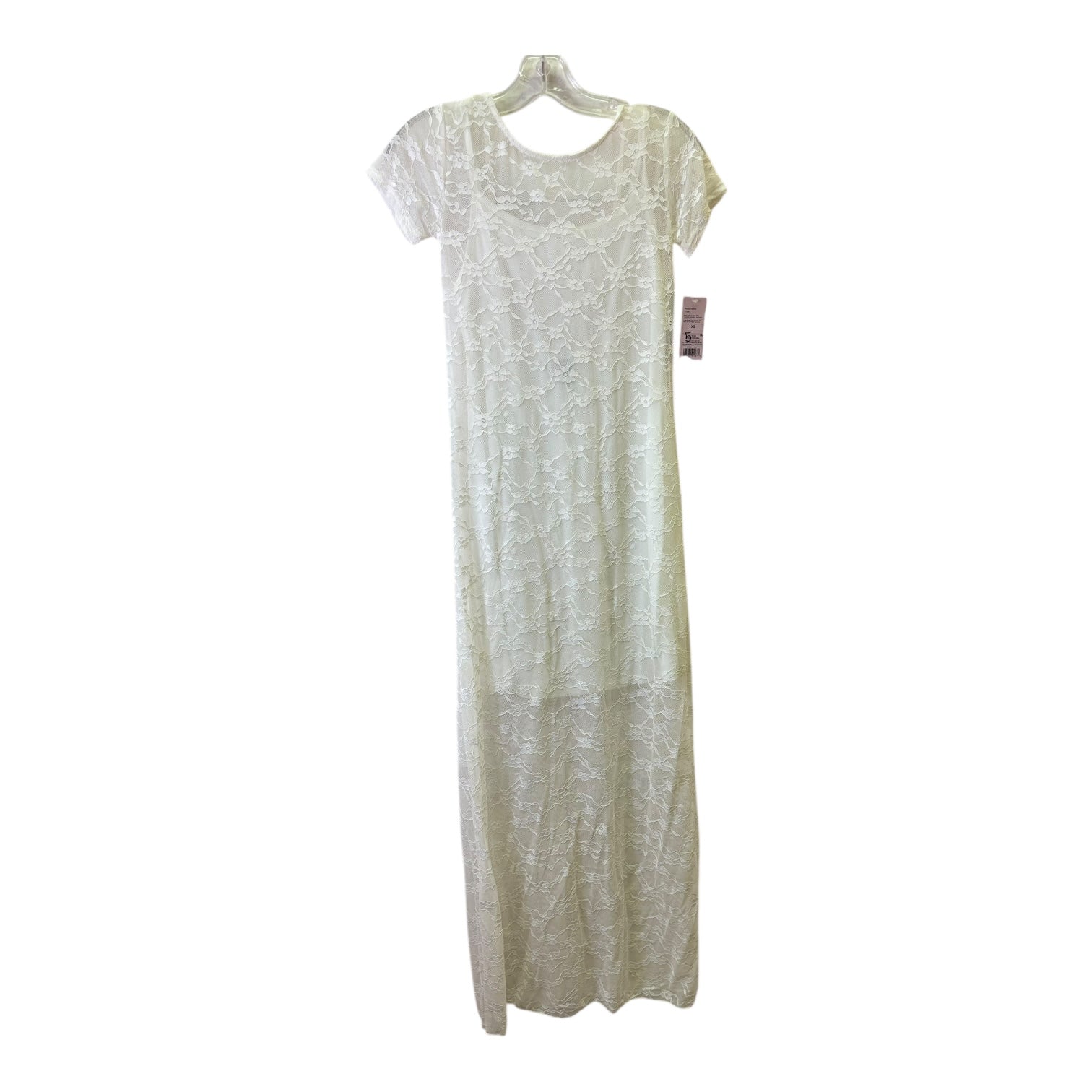 Dress Casual Maxi By Wild Fable In White, Size:Xs – Clothes Mentor Mayfield Heights OH Dress Casual Maxi By Wild Fable In White, Size:Xs – Clothes Mentor Mayfield Heights OH
