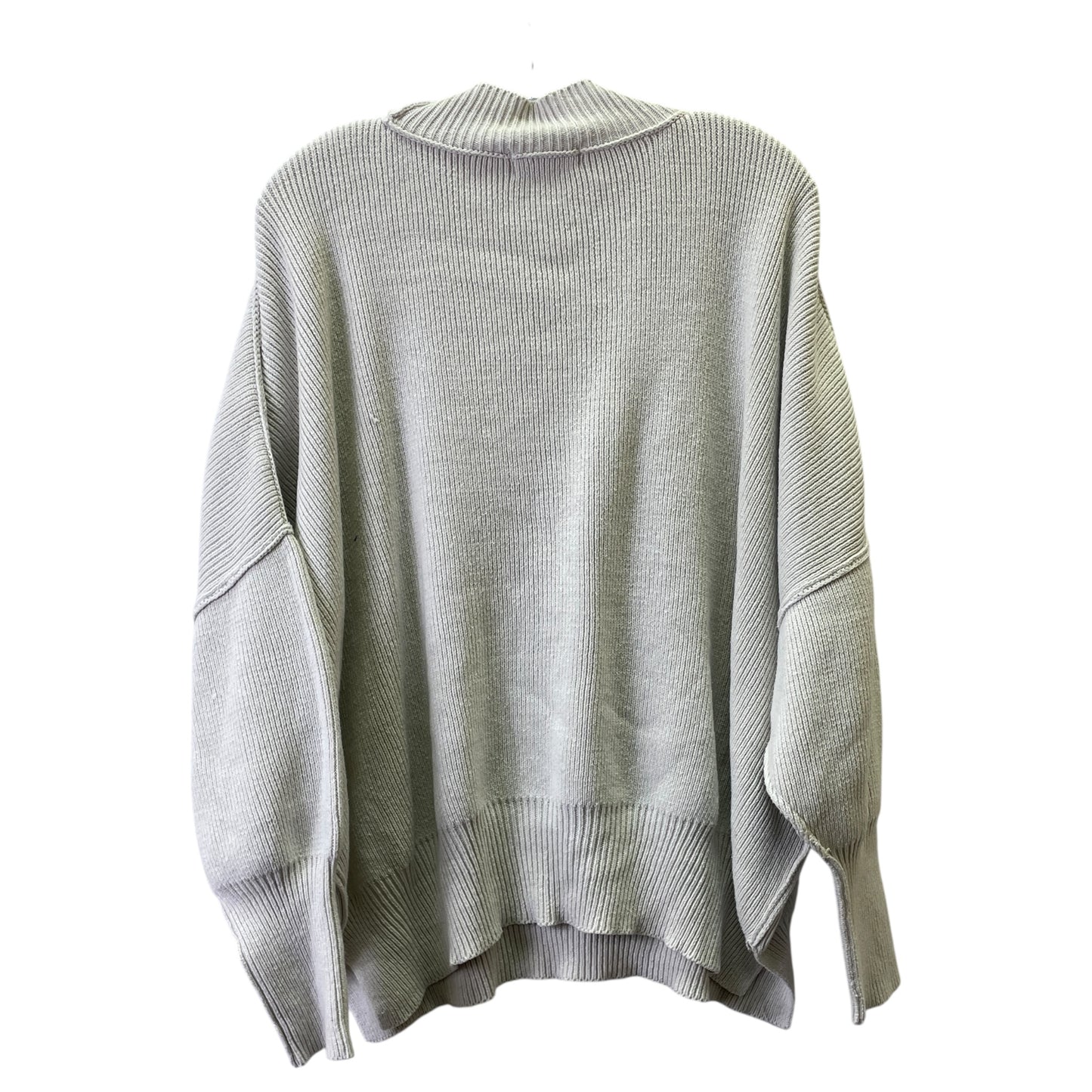 Sweater By ZENANA In Taupe, Size:L