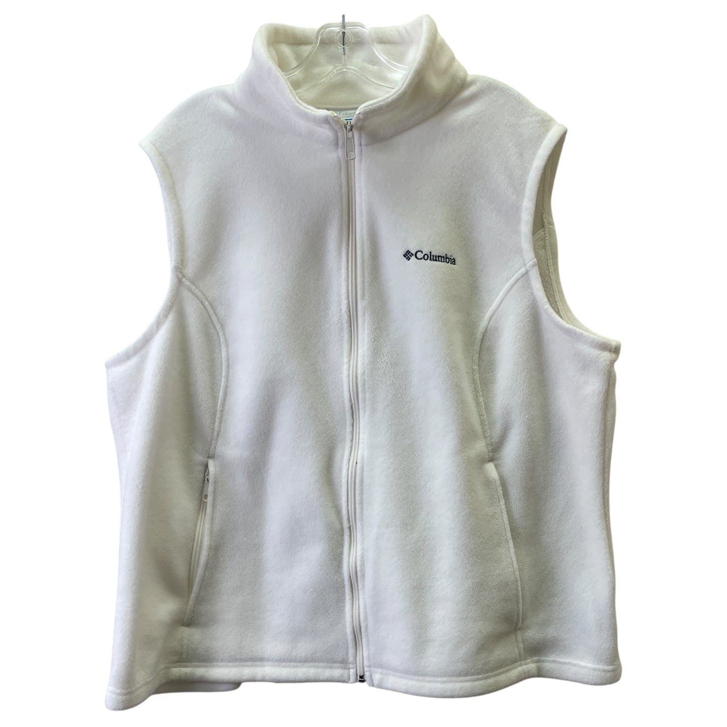 Vest Fleece By Columbia In White, Size:2X