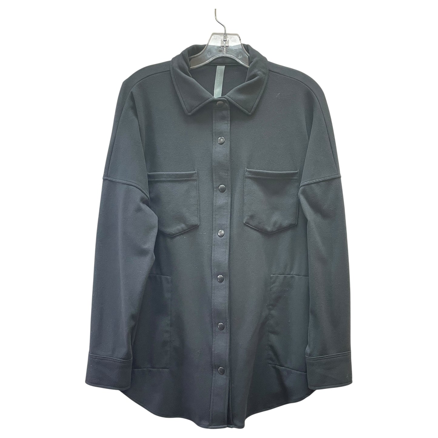 Jacket Shirt By Mondetta In Black, Size:M