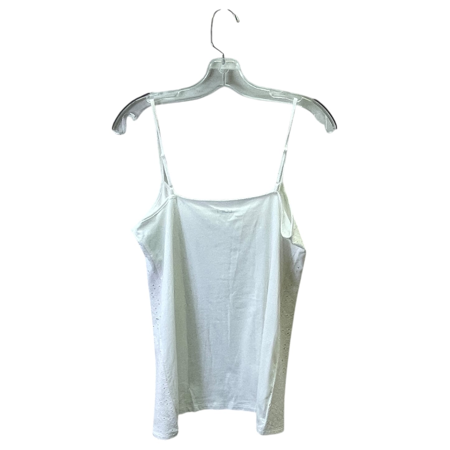 Tank Top By Loft In White, Size:L
