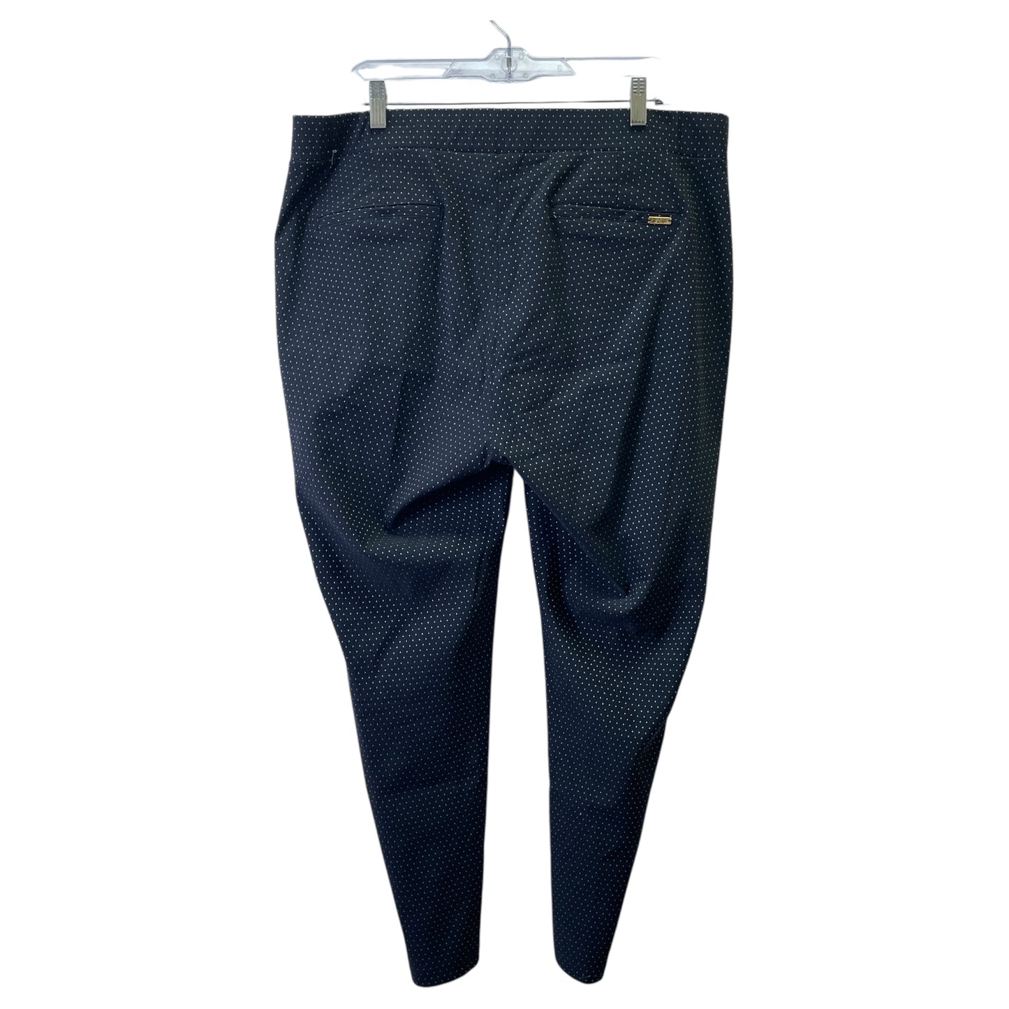 Pants Dress By Calvin Klein In Black & White, Size:16