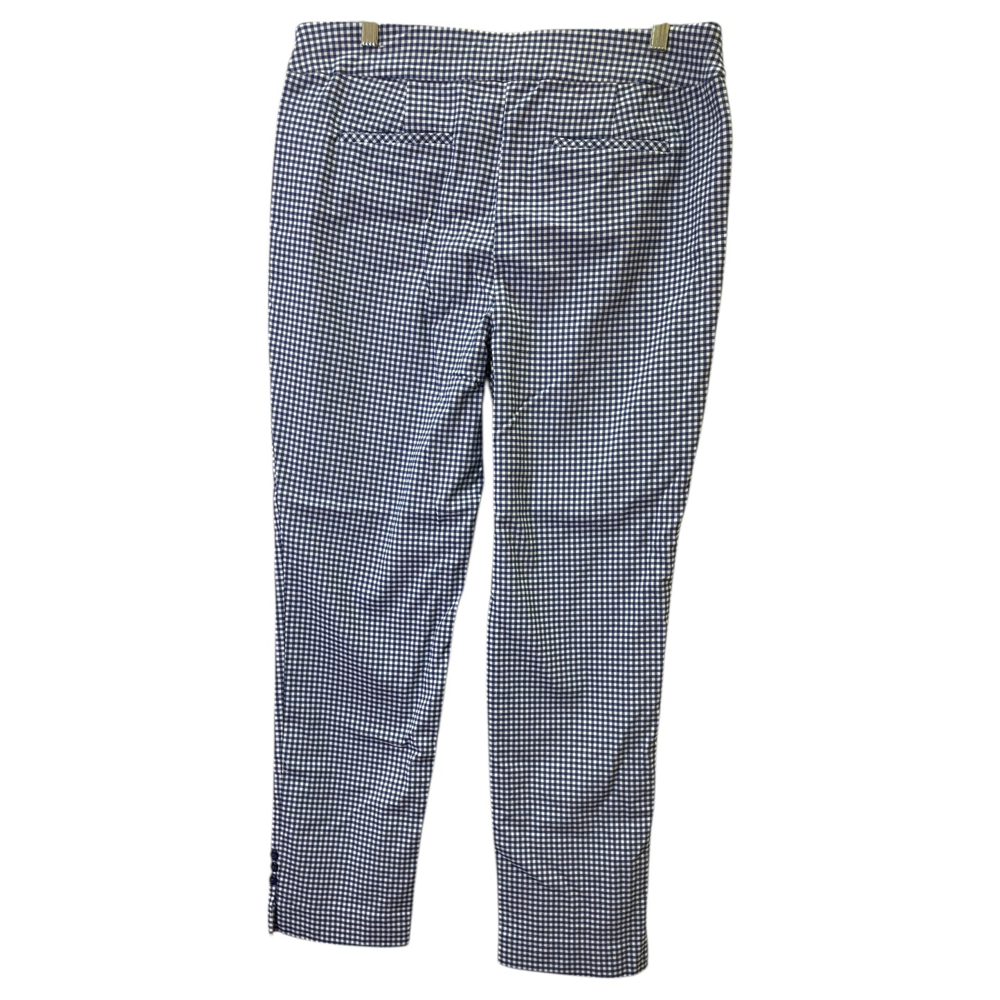 Pants Dress By Chicos In Blue & White, Size:12