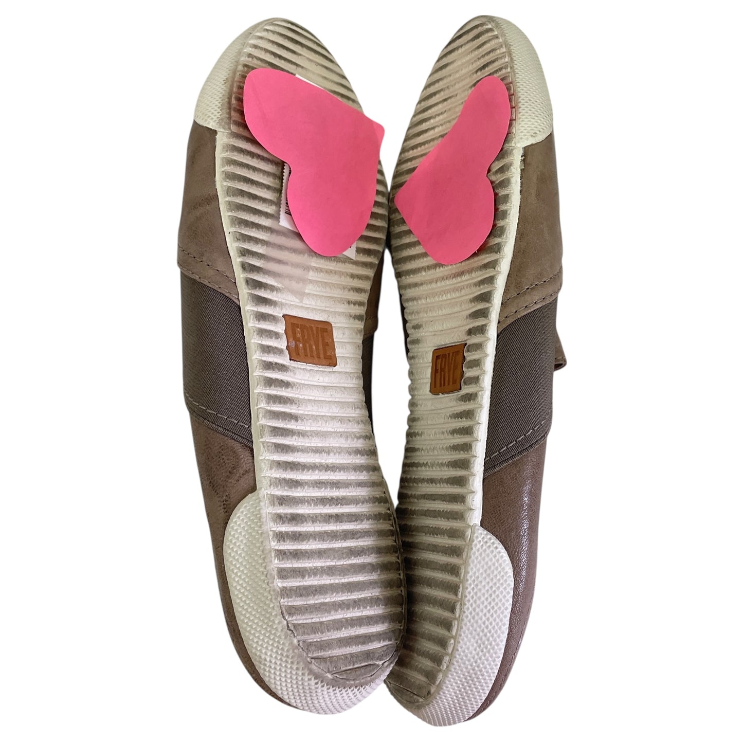 Shoes Designer By Frye In Taupe, Size:7.5