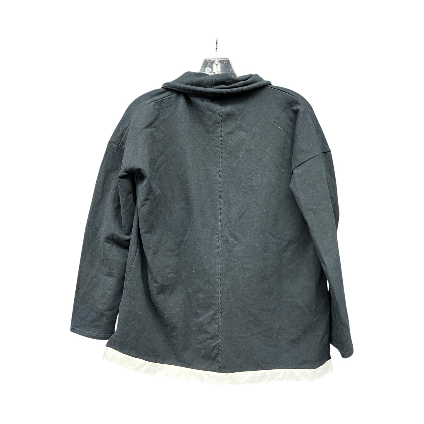 Athletic Sweatshirt Collar By Polo Ralph Lauren In Black, Size:M