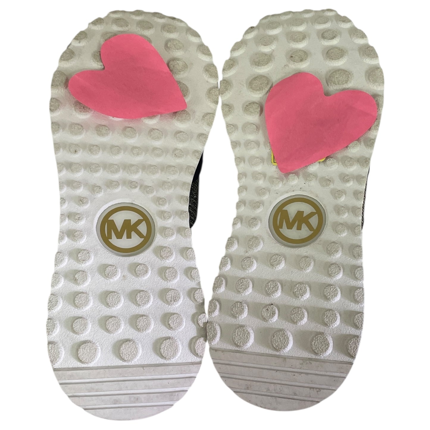 Shoes Sneakers By Michael By Michael Kors In Black & Gold, Size:7.5