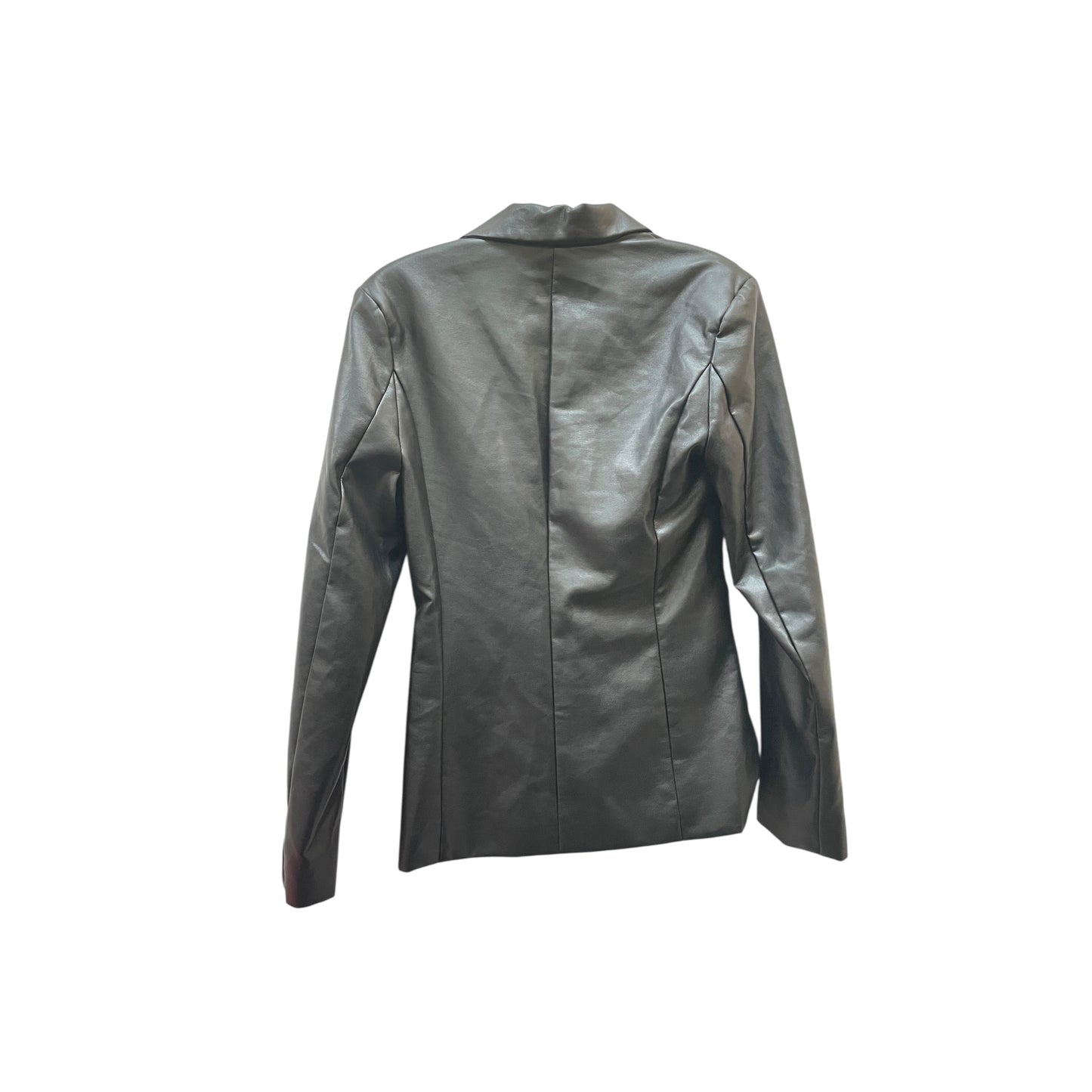 Blazer By Pretty Little Thing In Black, Size:2