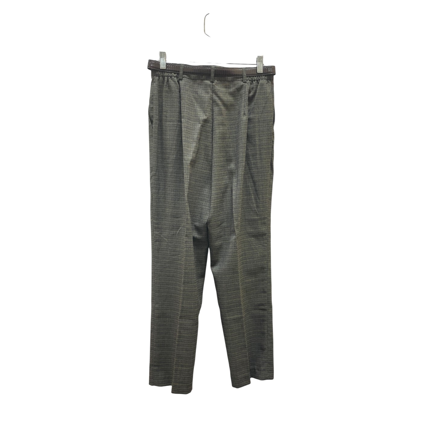 Pants Dress By Sag Harbor In Brown & Green, Size:12