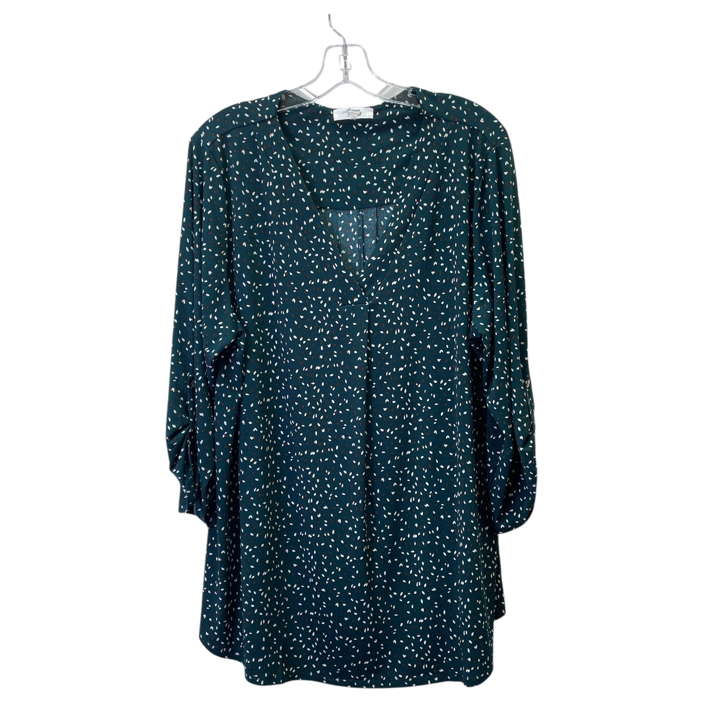 Top Ls By Clothes Mentor In Green, Size:3X