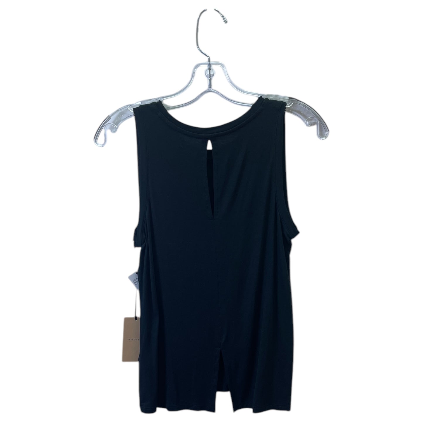 Top Sleeveless Basic By Halogen In Black, Size:S
