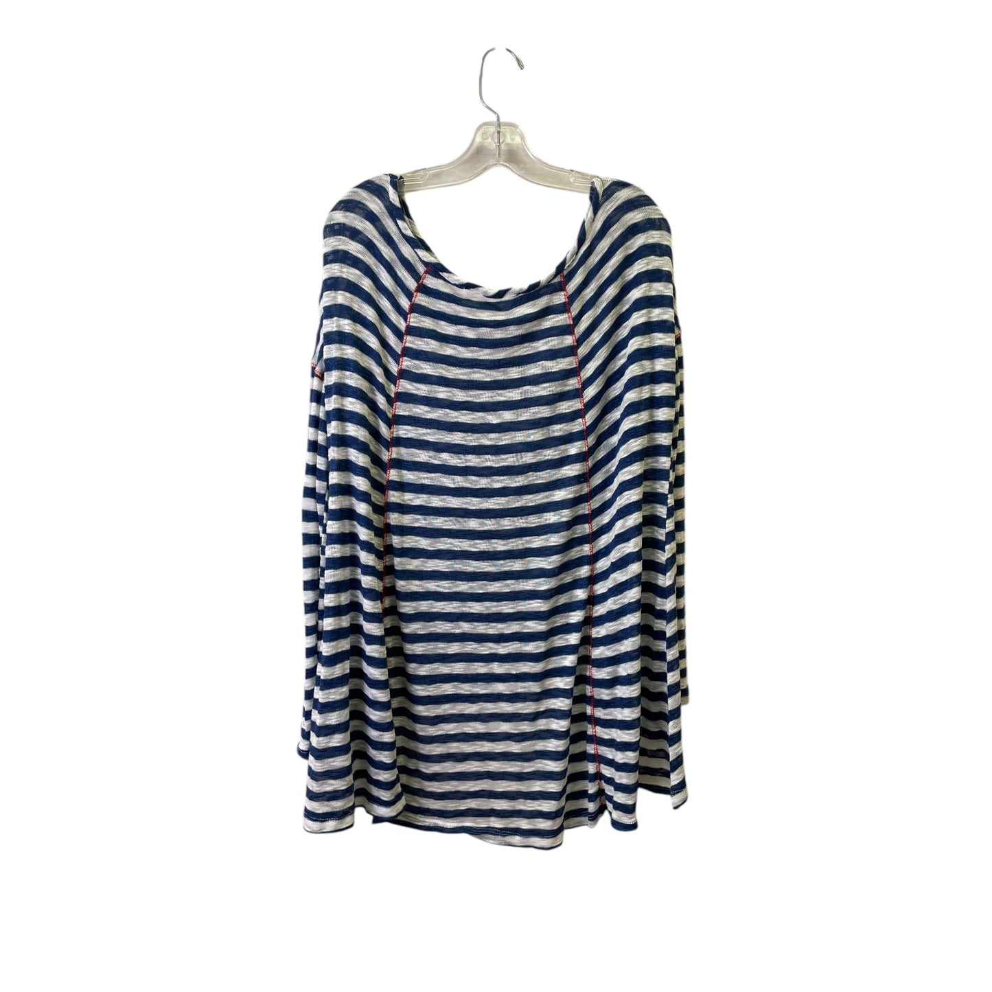 Top Ls By Vintage Havana In Blue & White, Size:L