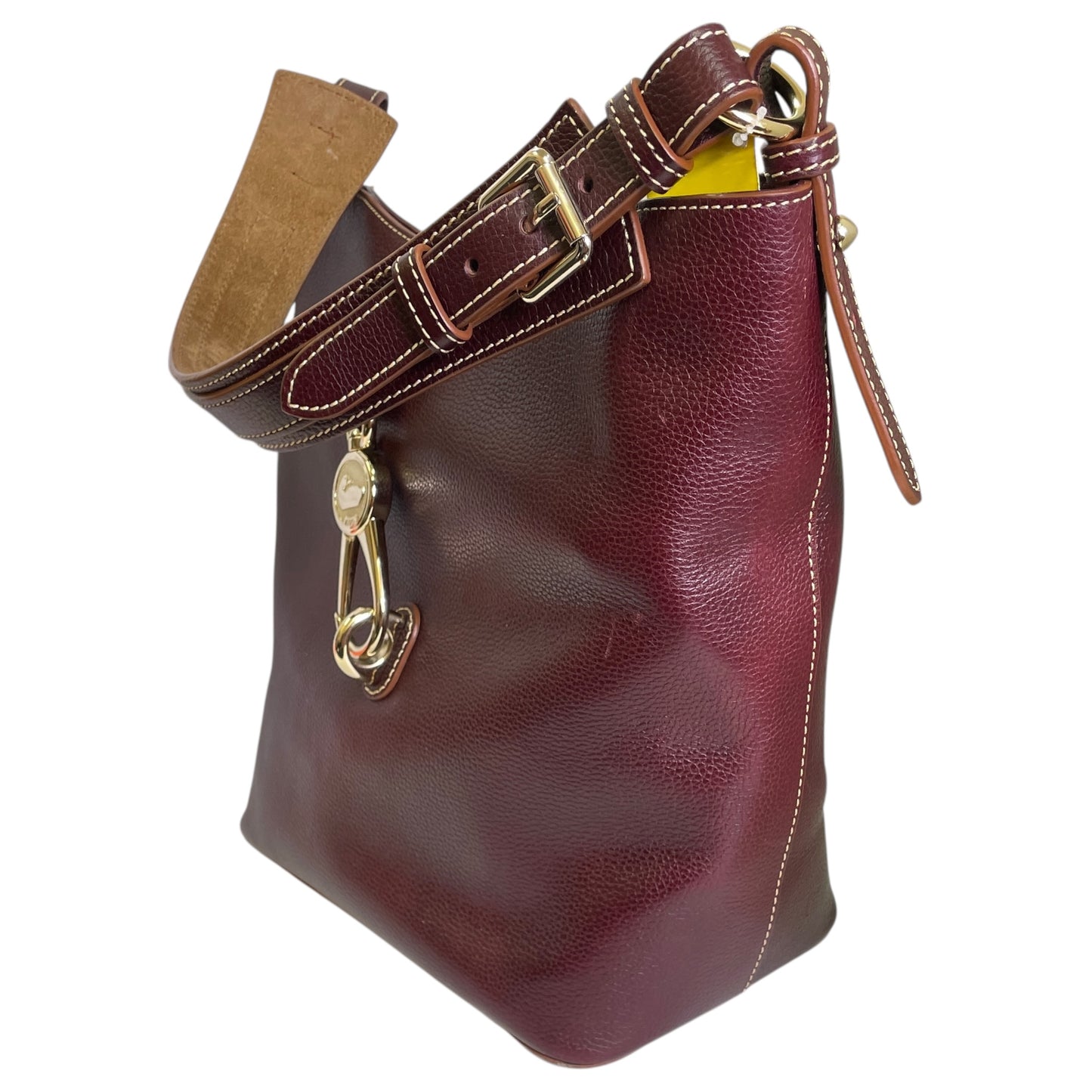 Handbag Designer By Dooney And Bourke In Maroon, Size:Large