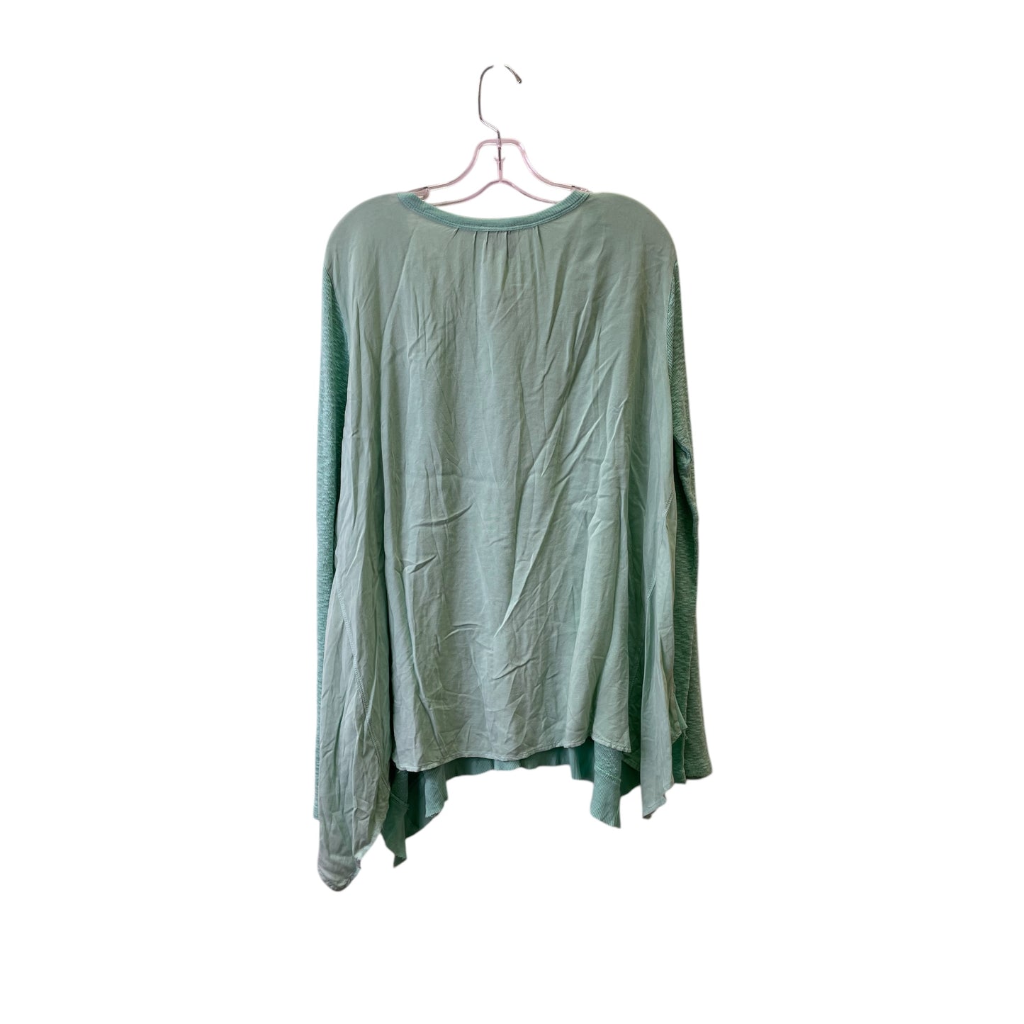 Top Ls By Anthropologie In Green, Size:L