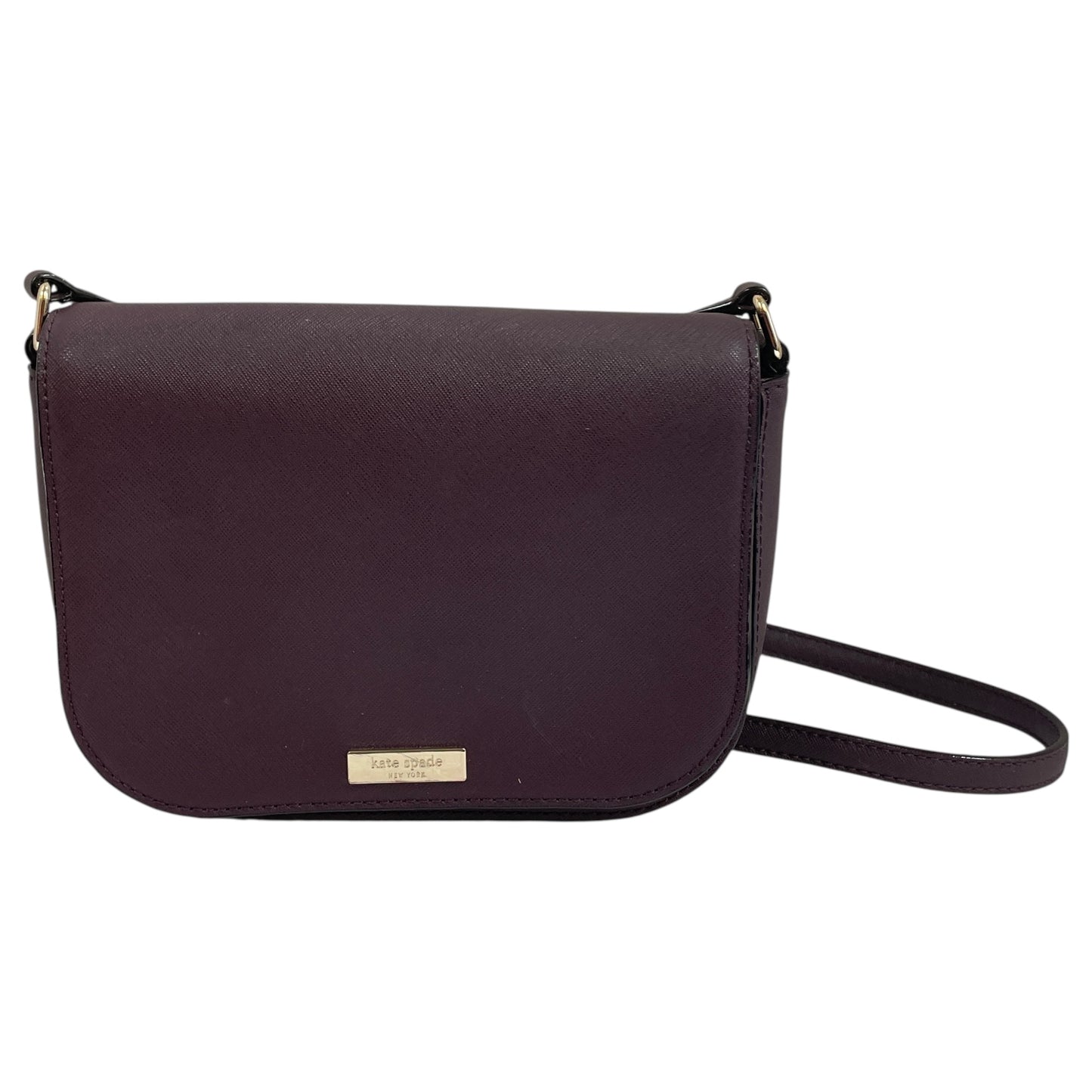 Crossbody Designer By Kate Spade In Purple, Size:Small