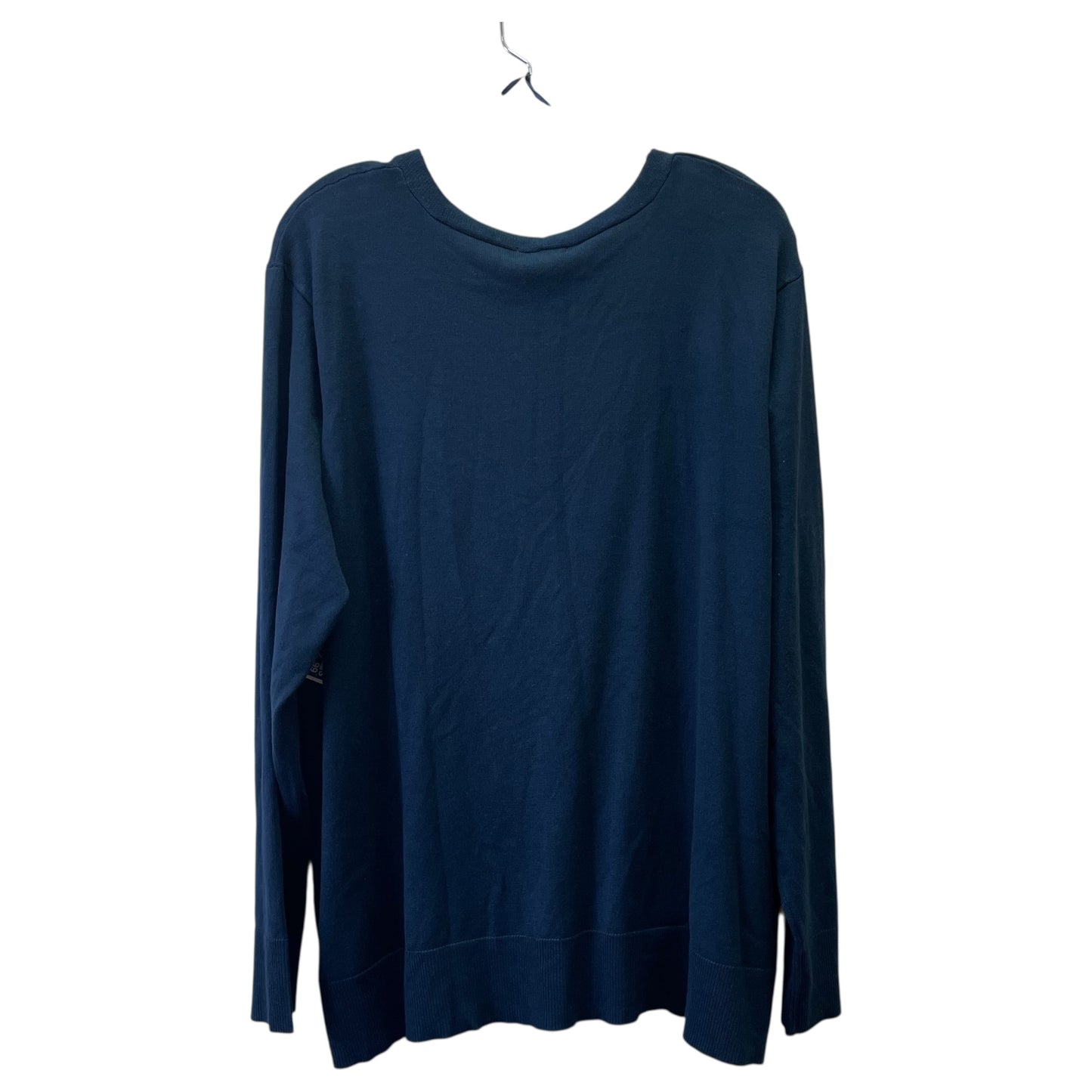 Sweater By Lety & Me In Blue, Size:3X