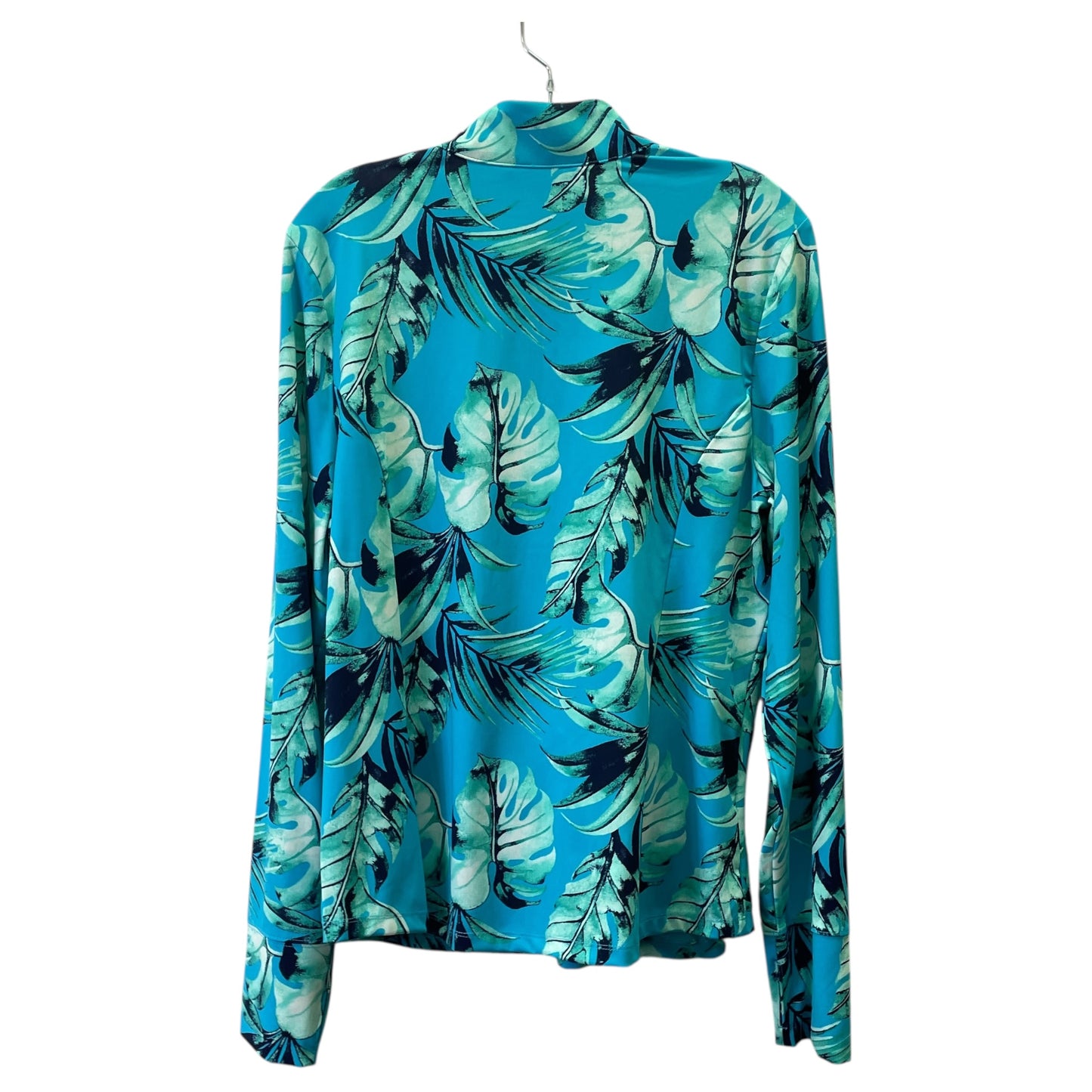 Athletic Top Ls Collar By Tommy Bahama In Blue, Size:Xl