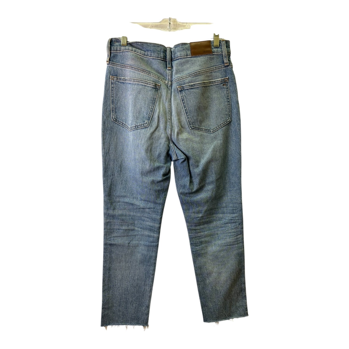 Jeans Straight By Madewell In Blue Denim, Size:6