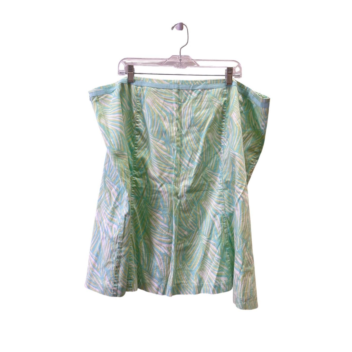 Skirt Midi By Talbots In Green, Size:22