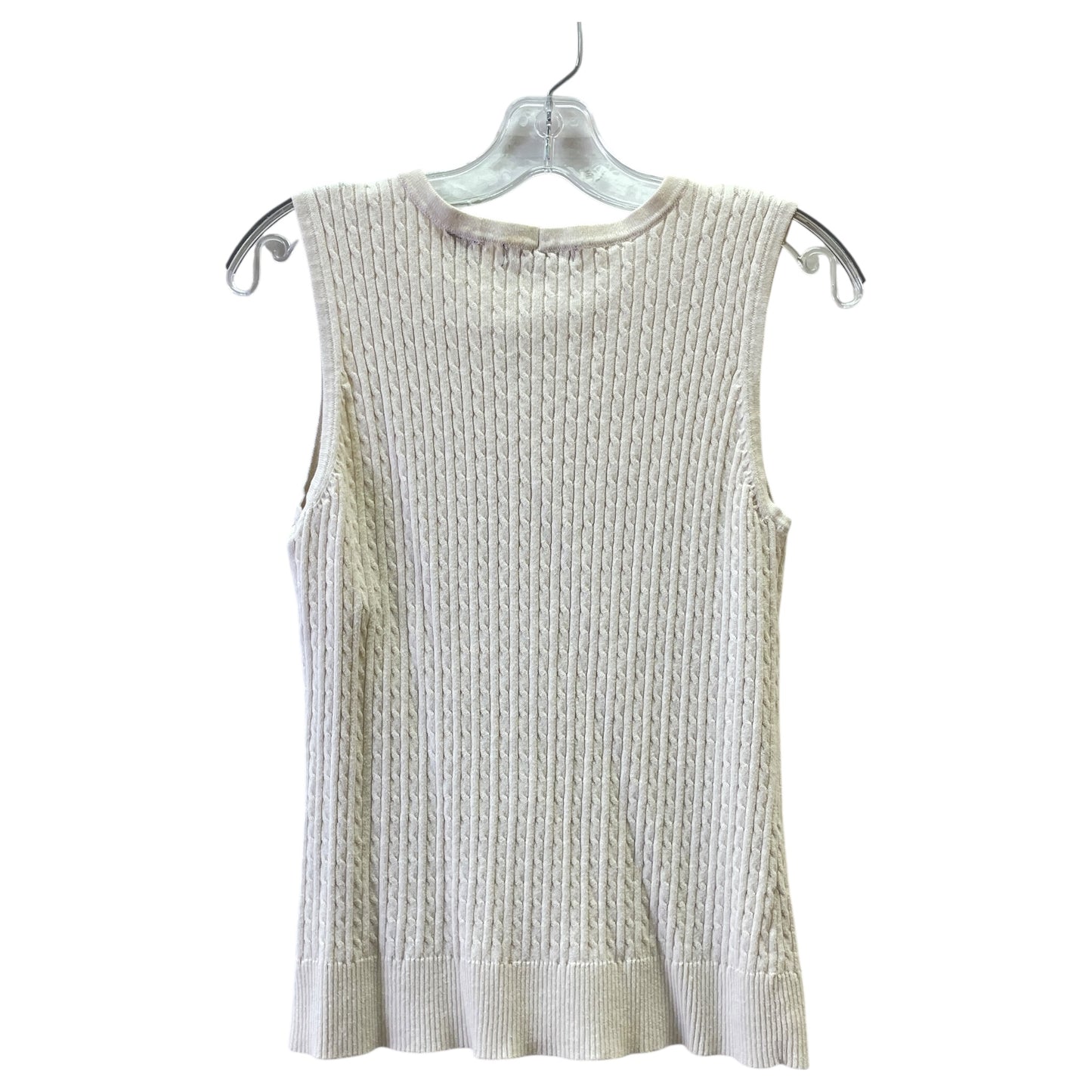 Sweater 2Pc By Jeanne Pierre In Beige, Size:M