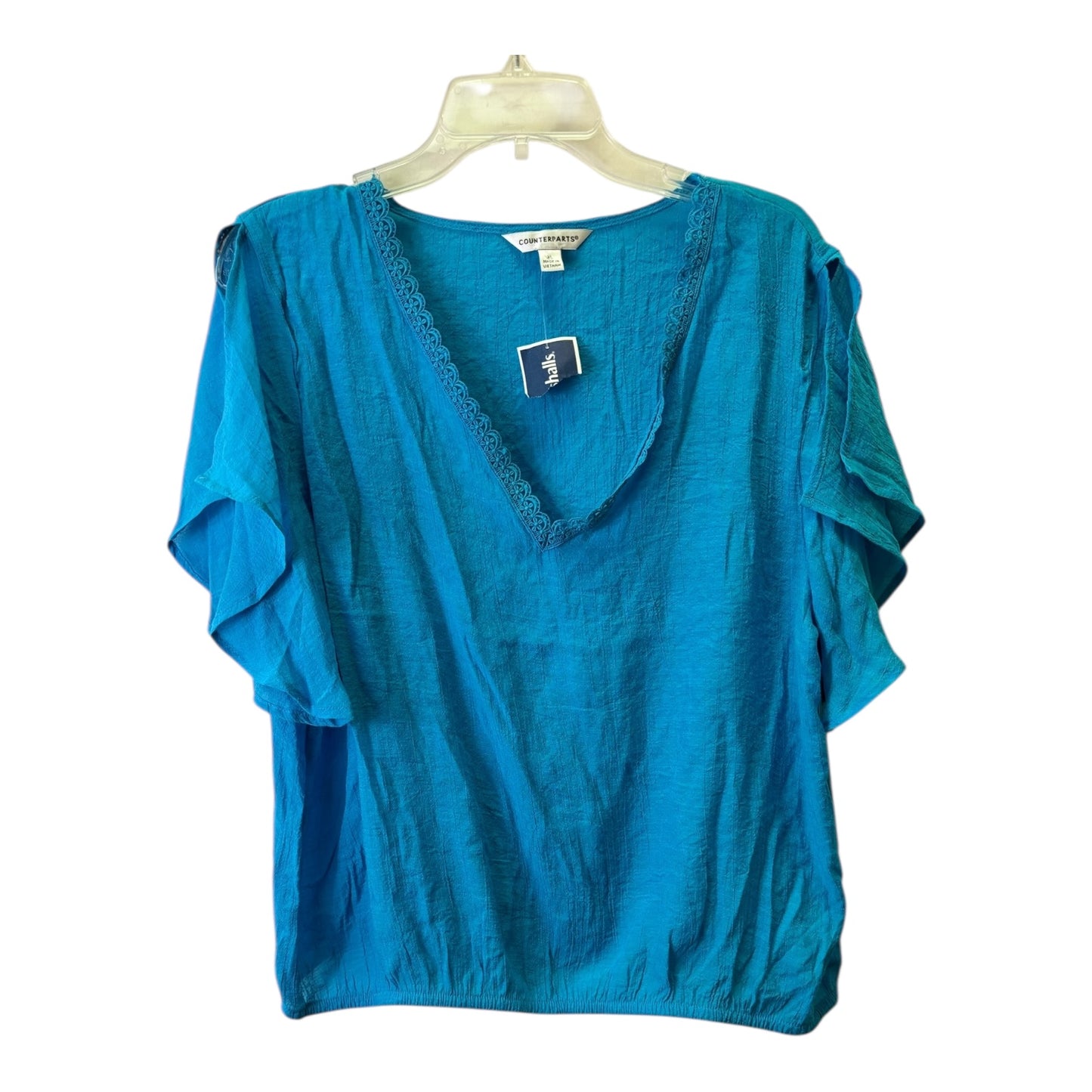 Top Ss By Counterparts In Blue, Size:Xl