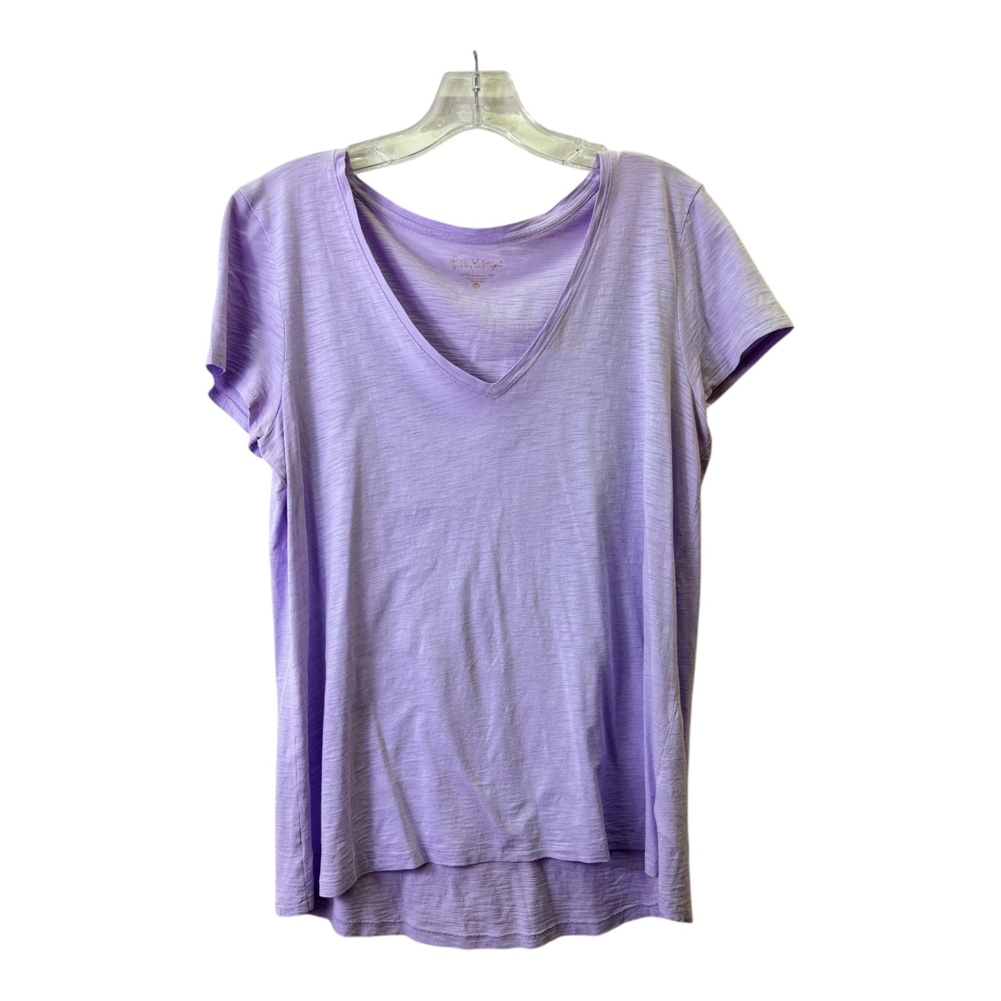 Top Ss Designer By Lilly Pulitzer In Purple, Size:M
