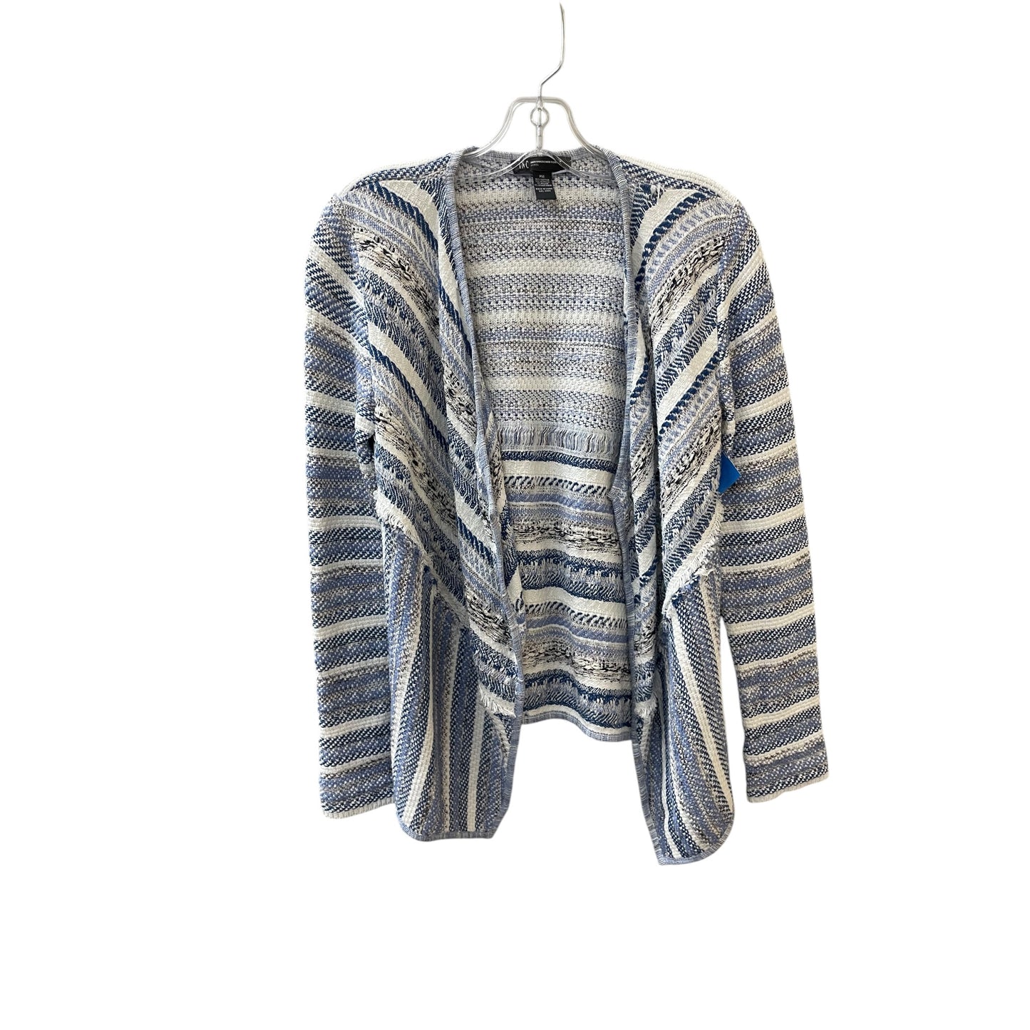 Cardigan By Inc In Blue, Size:M