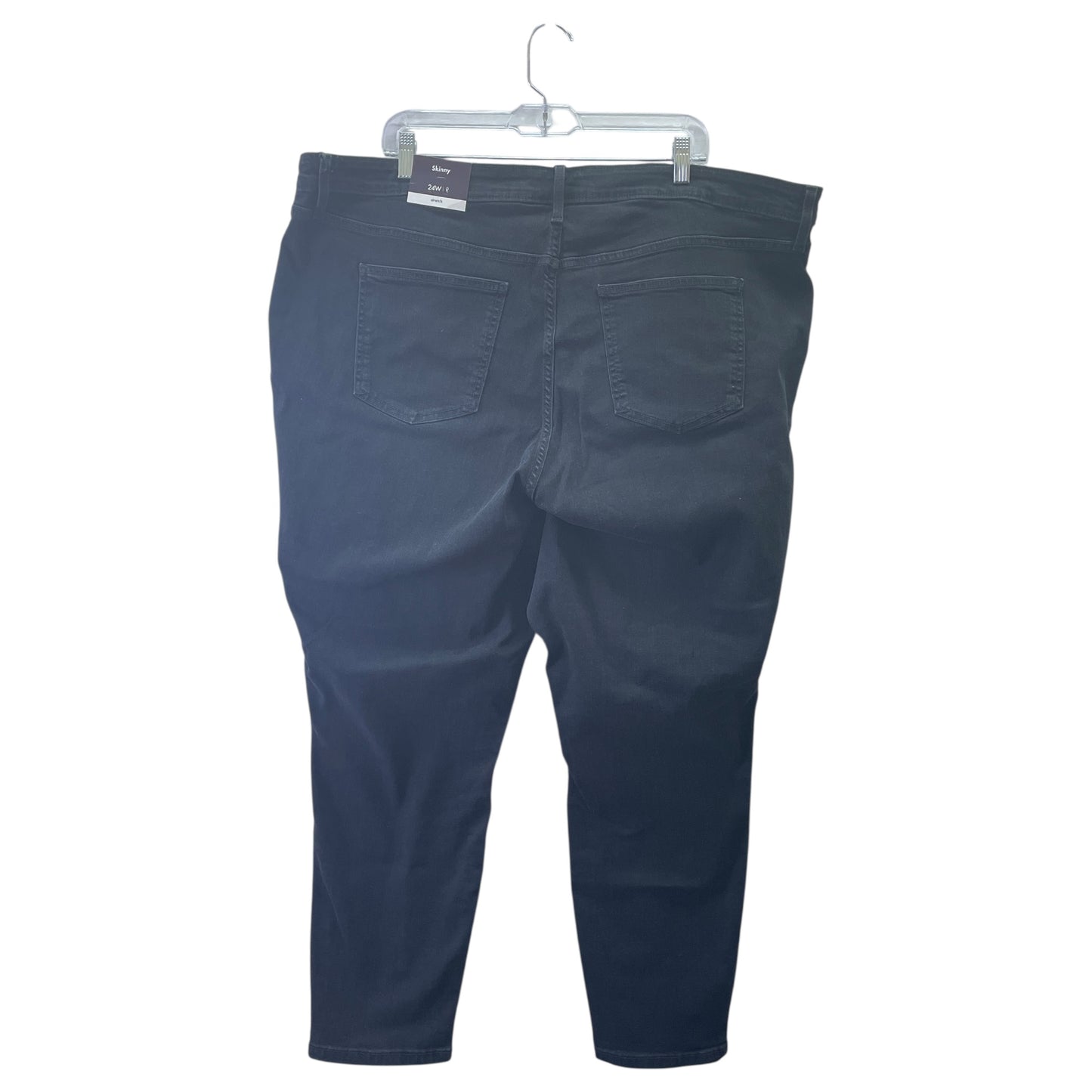 Jeans Boot Cut By Ava & Viv In Black, Size:24